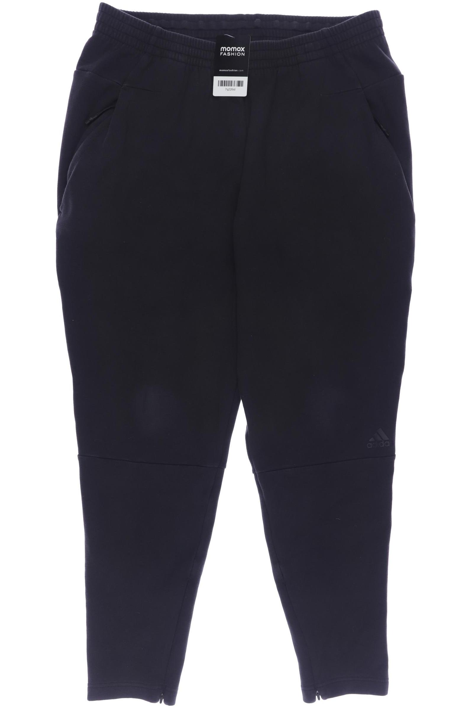 

adidas Herren Stoffhose, schwarz, Gr. 0