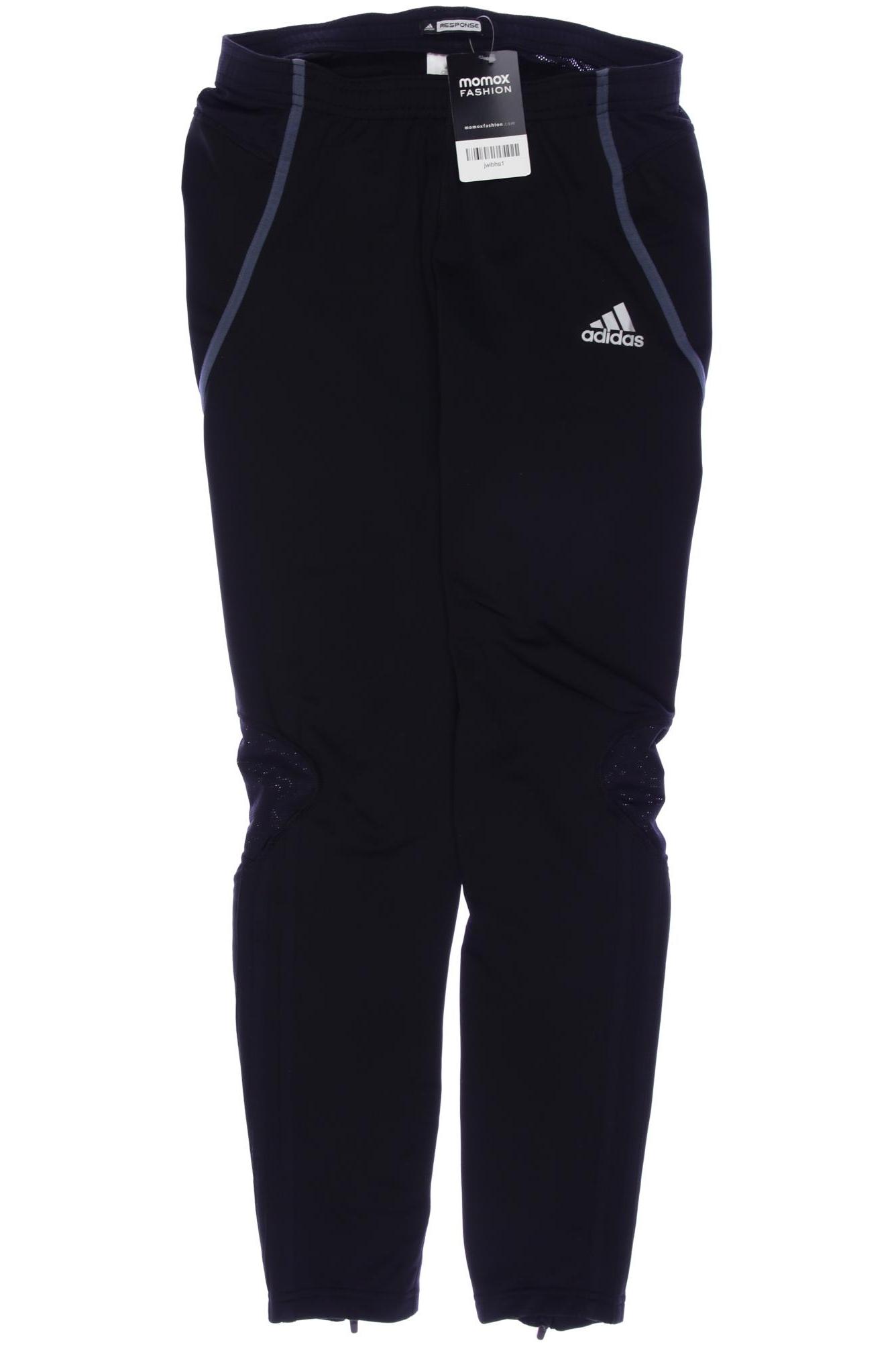 

adidas Herren Stoffhose, schwarz, Gr. 0