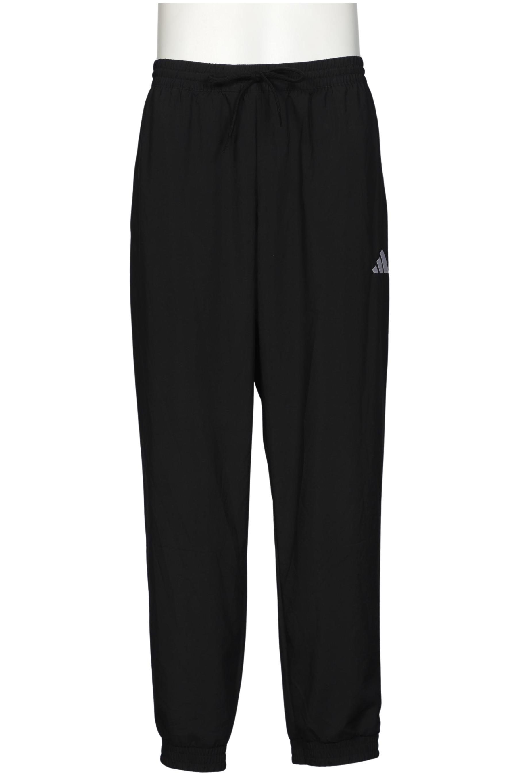

adidas Herren Stoffhose, schwarz, Gr. 0