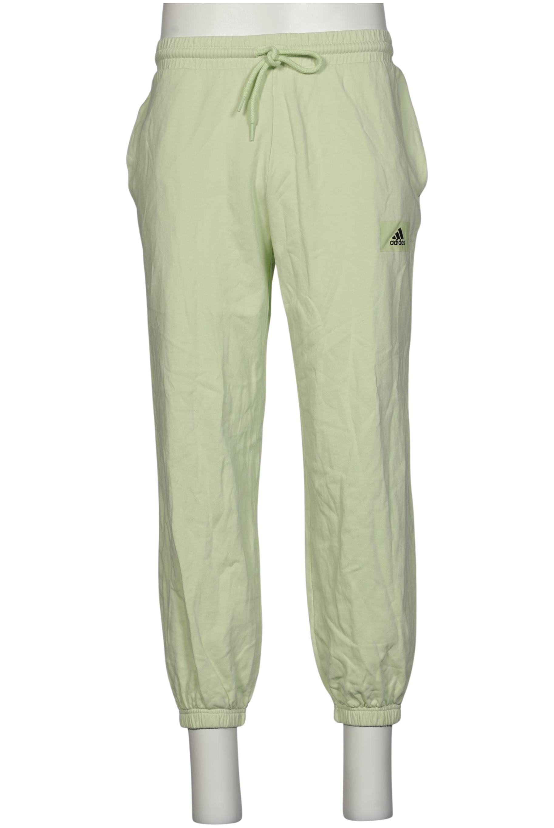 

adidas Herren Stoffhose, hellgrün, Gr. 0