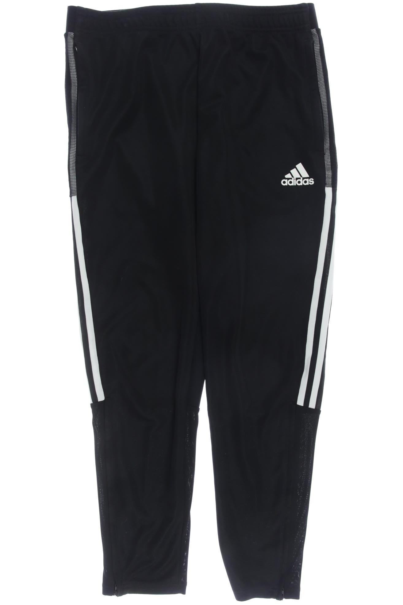 

adidas Herren Stoffhose, schwarz, Gr. 0