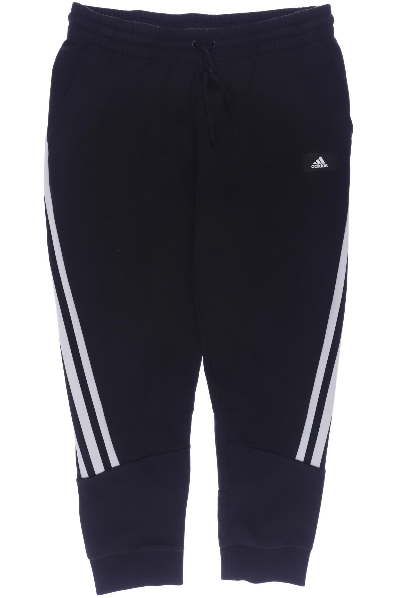 

adidas Herren Stoffhose, schwarz, Gr. 0