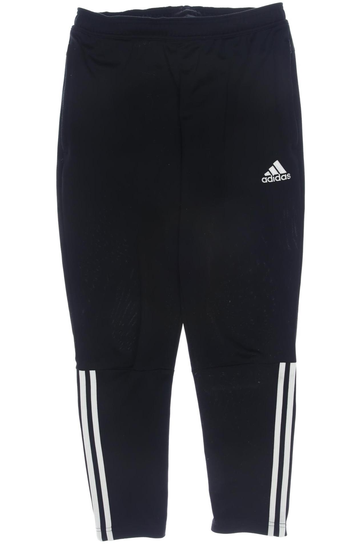 

adidas Herren Stoffhose, schwarz, Gr. 28