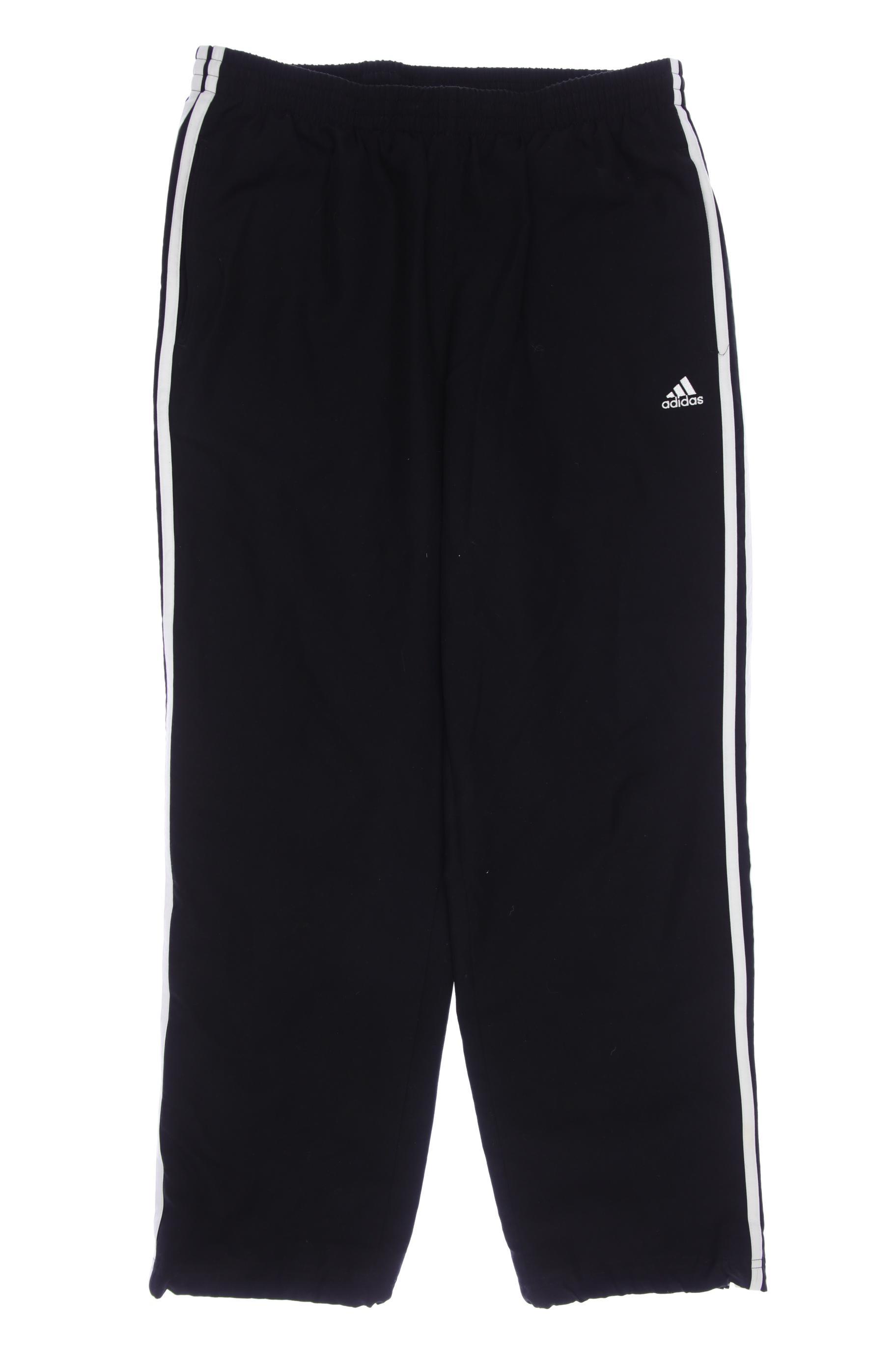

adidas Herren Stoffhose, schwarz, Gr. 0