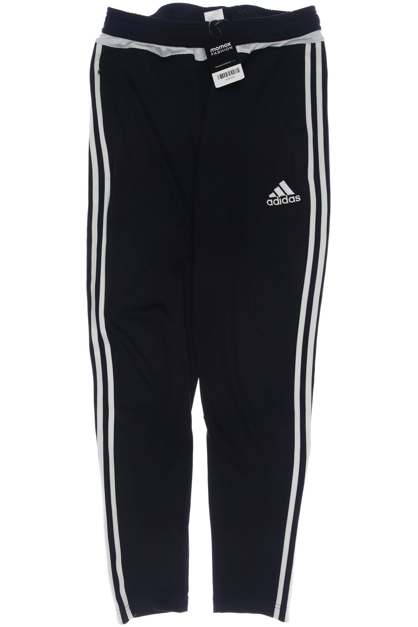

adidas Herren Stoffhose, schwarz, Gr. 0