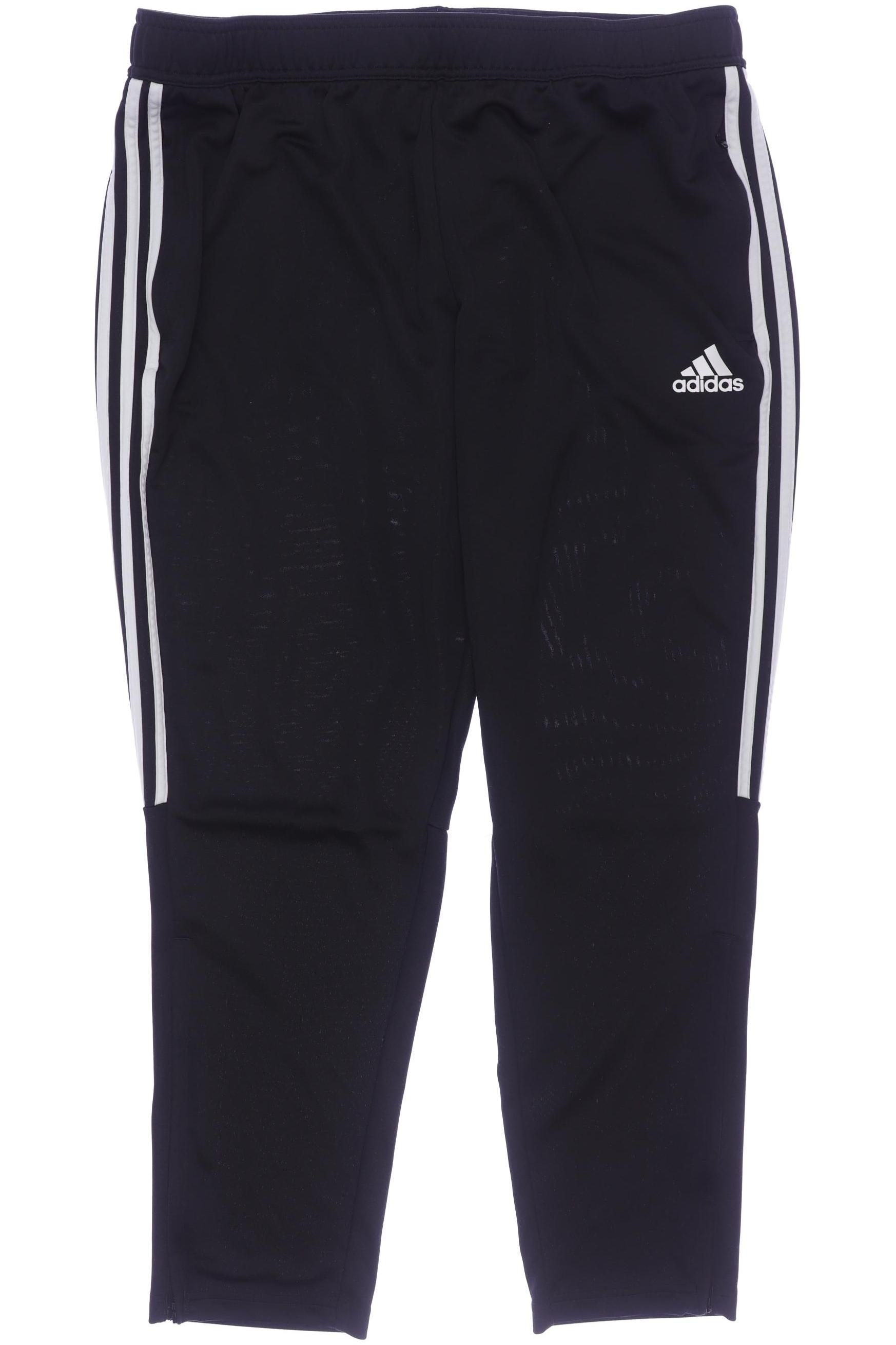 

adidas Herren Stoffhose, schwarz, Gr. 0