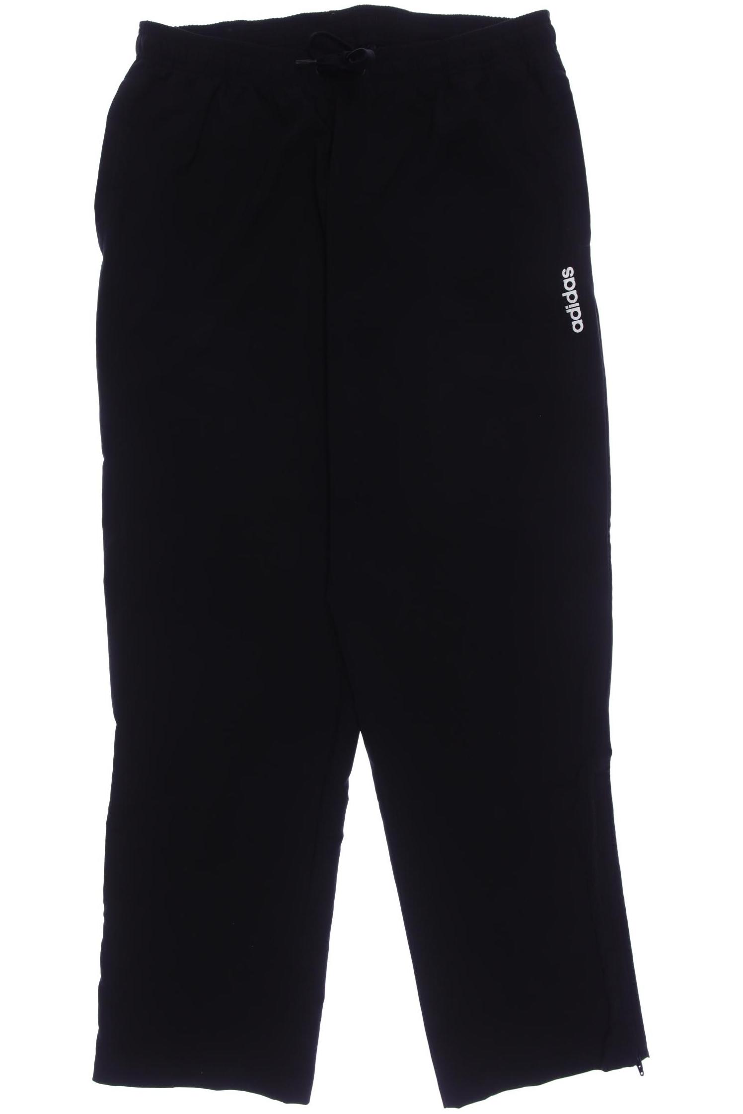 

adidas Herren Stoffhose, schwarz, Gr. 0