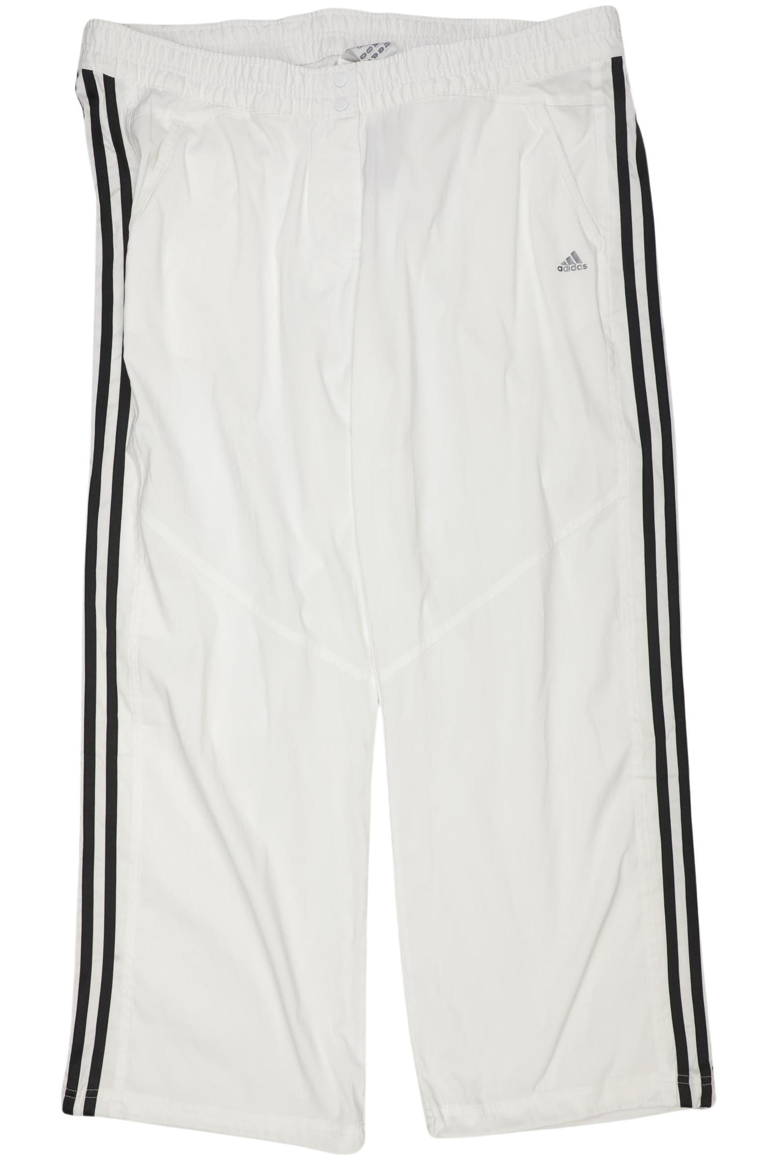 

adidas Herren Stoffhose, weiß, Gr. 48