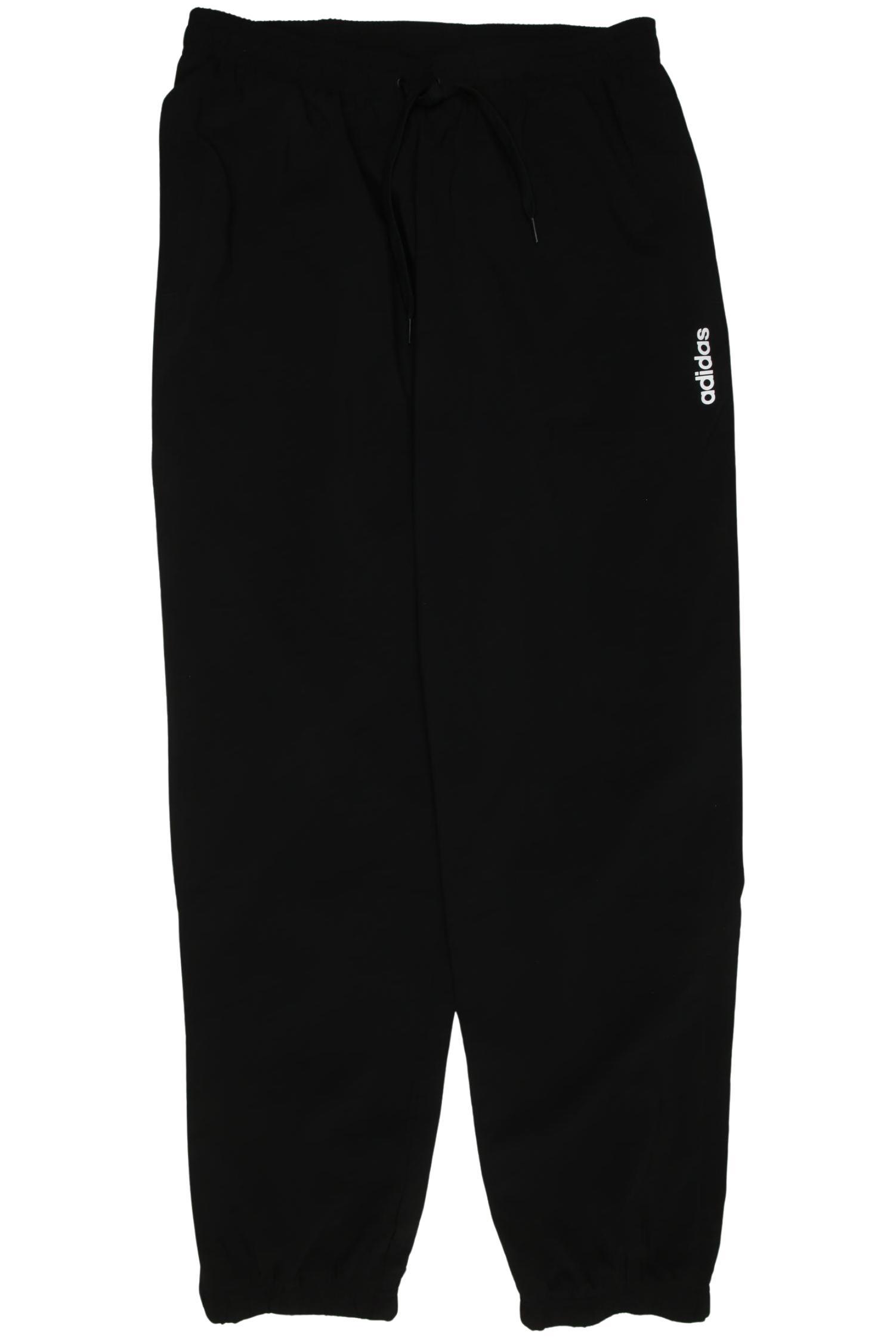 

adidas Herren Stoffhose, schwarz, Gr. 0
