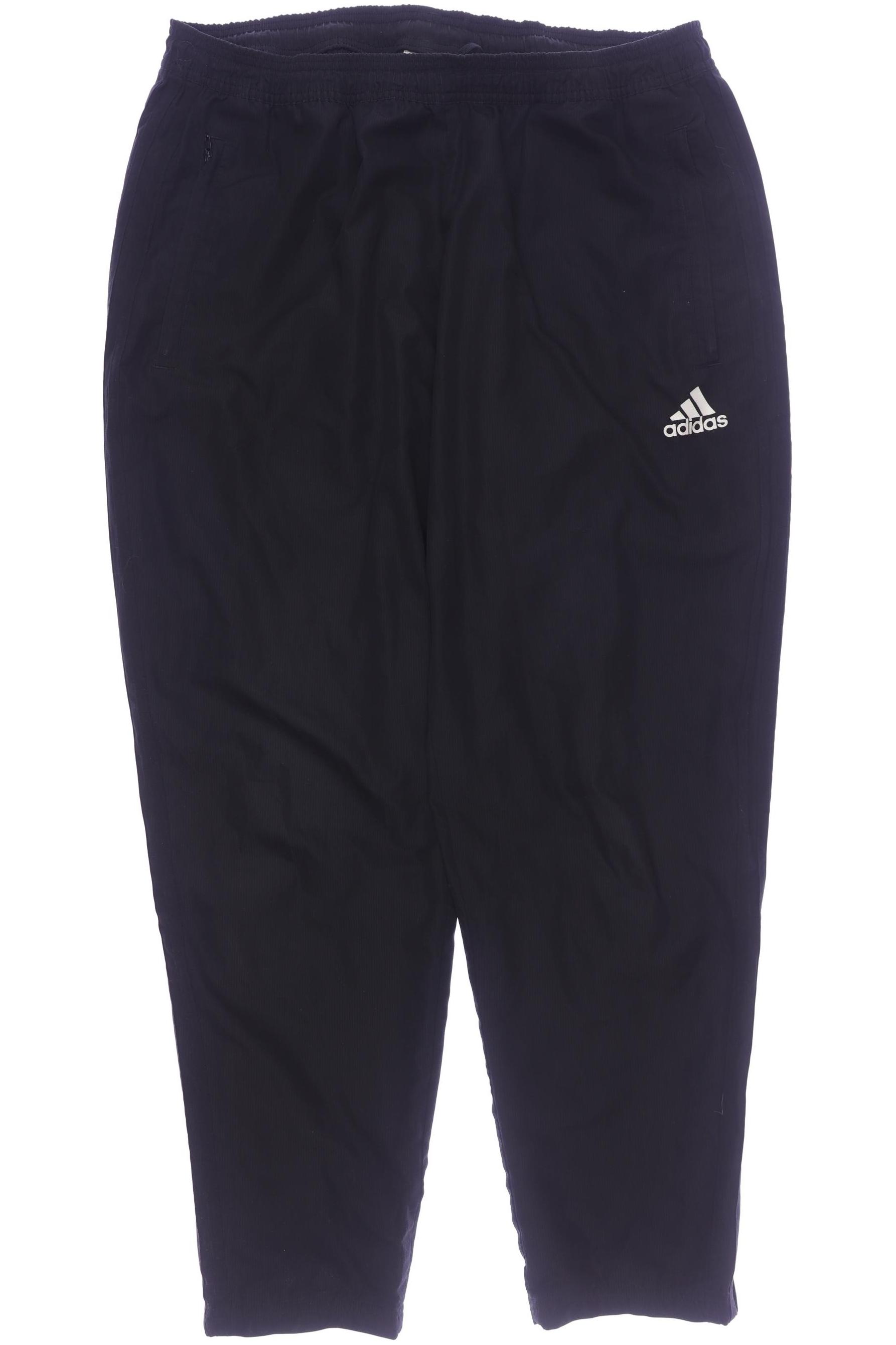 

adidas Herren Stoffhose, schwarz, Gr. 0