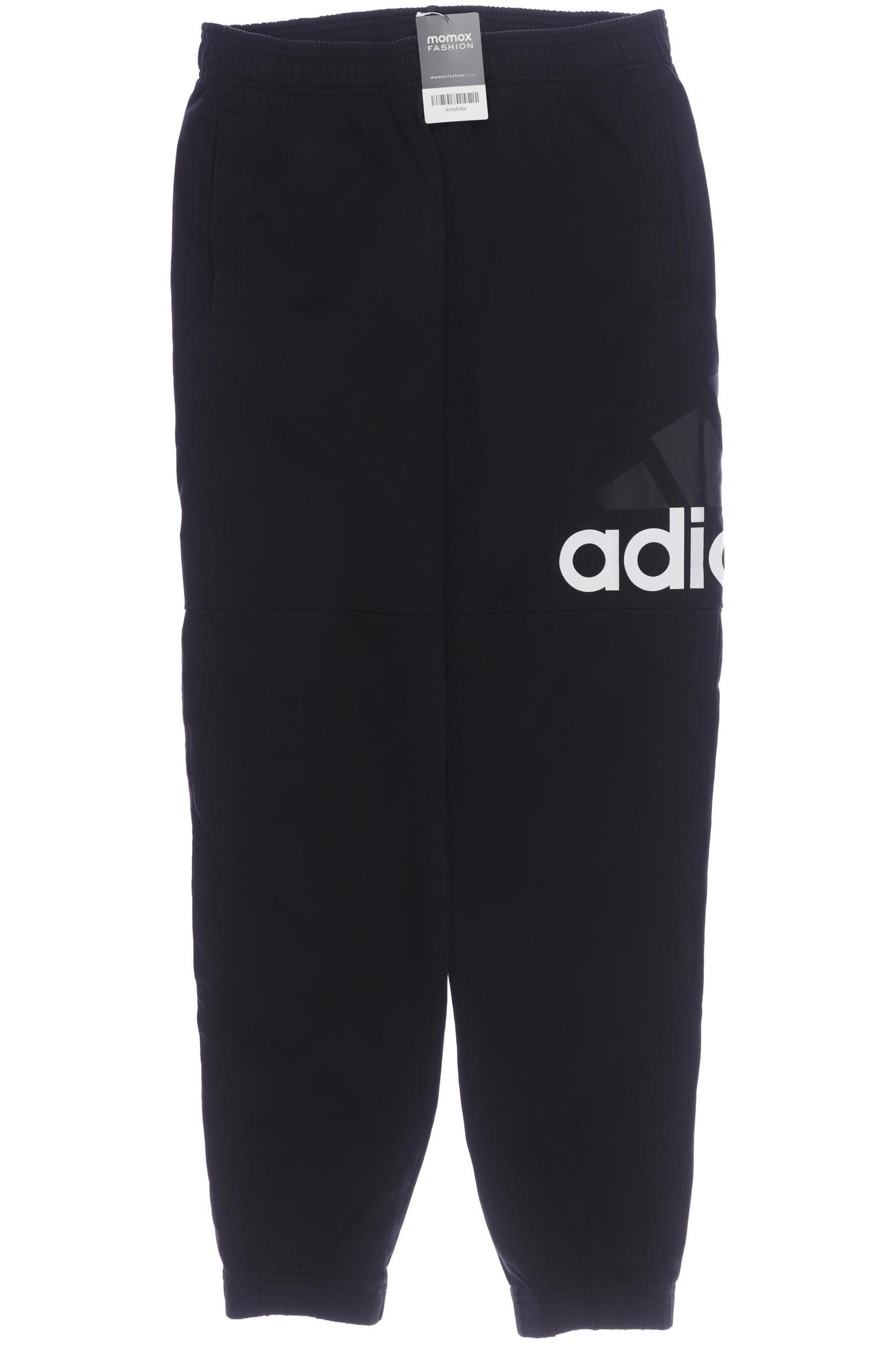 

adidas Herren Stoffhose, schwarz, Gr. 0