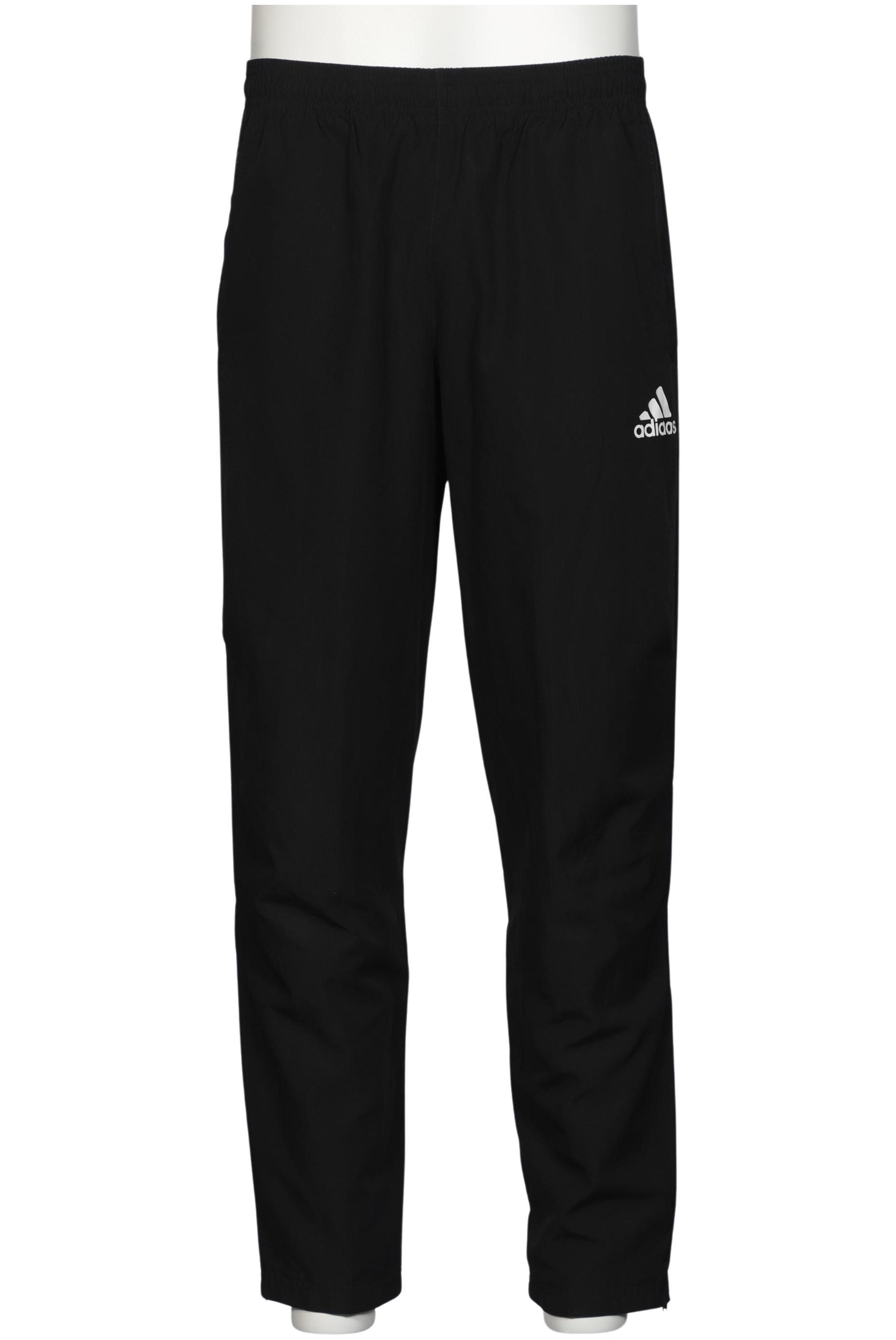 

adidas Herren Stoffhose, schwarz, Gr. 0