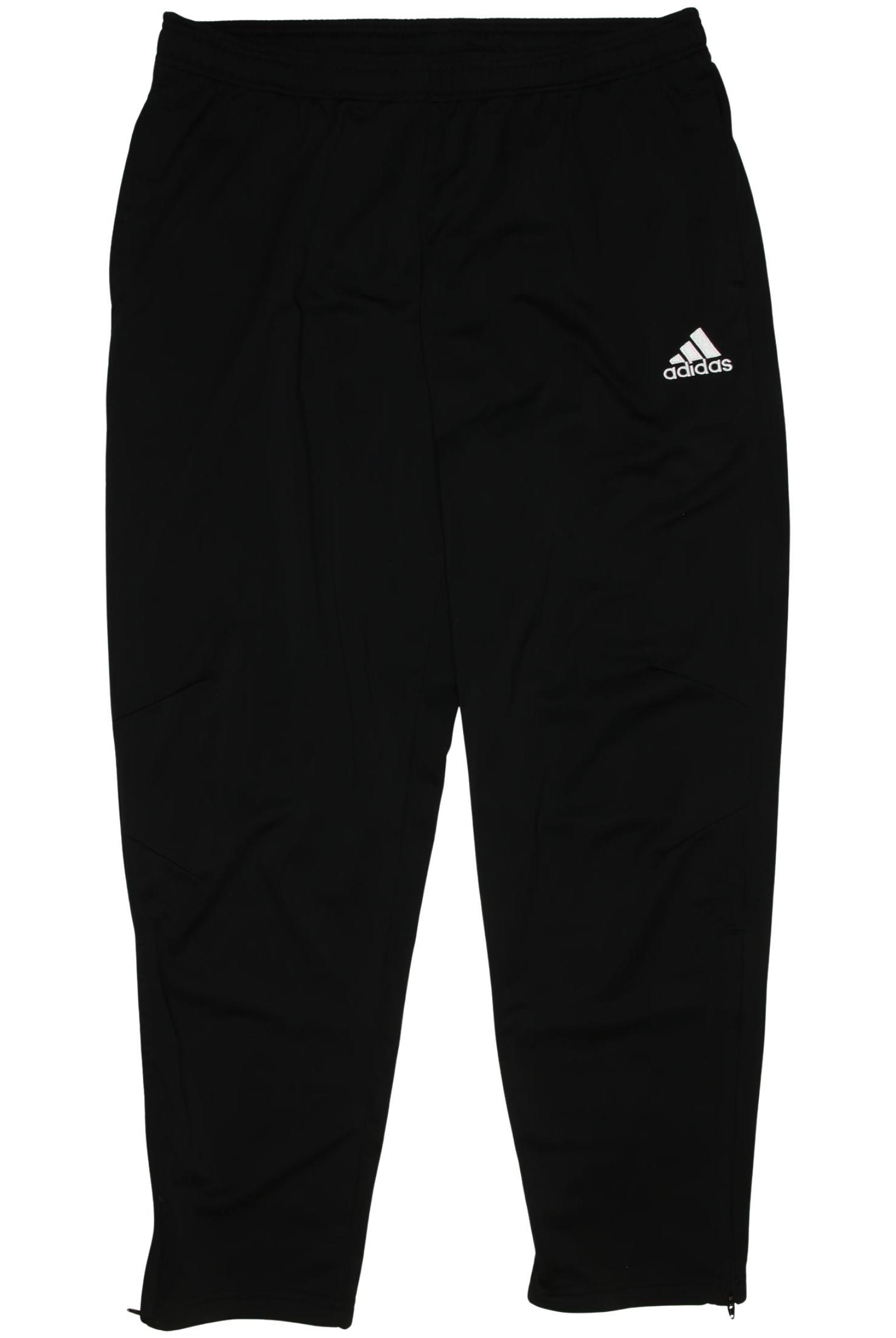 

adidas Herren Stoffhose, schwarz, Gr. 0