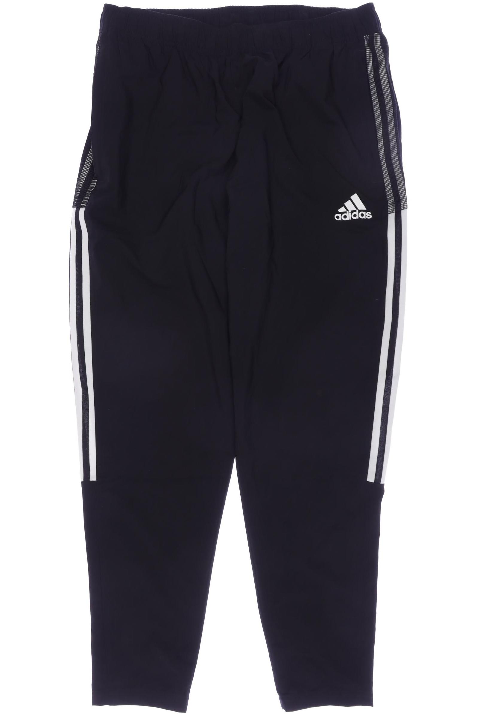 

adidas Herren Stoffhose, schwarz, Gr. 0