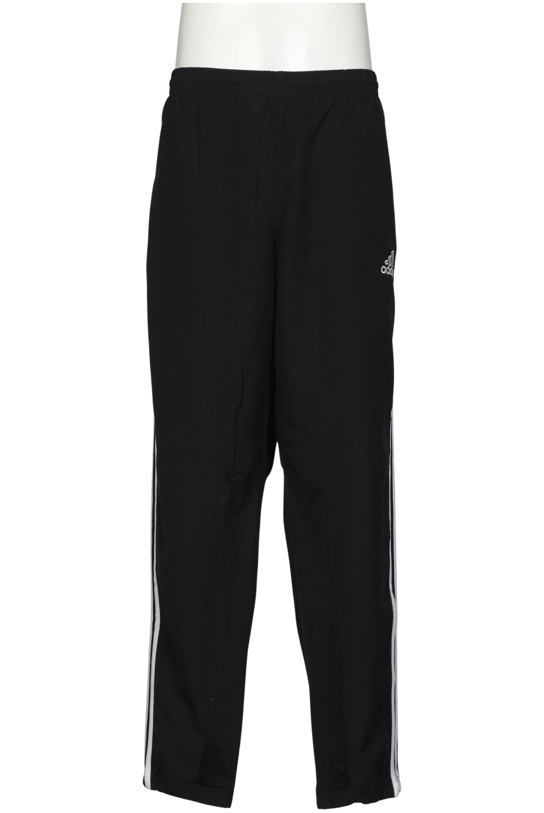 

adidas Herren Stoffhose, schwarz, Gr. 0