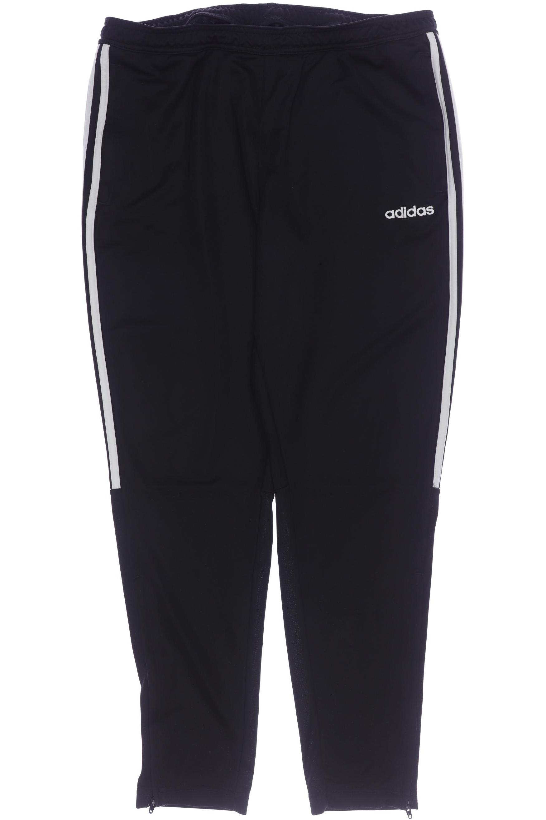 

adidas Herren Stoffhose, schwarz, Gr. 0