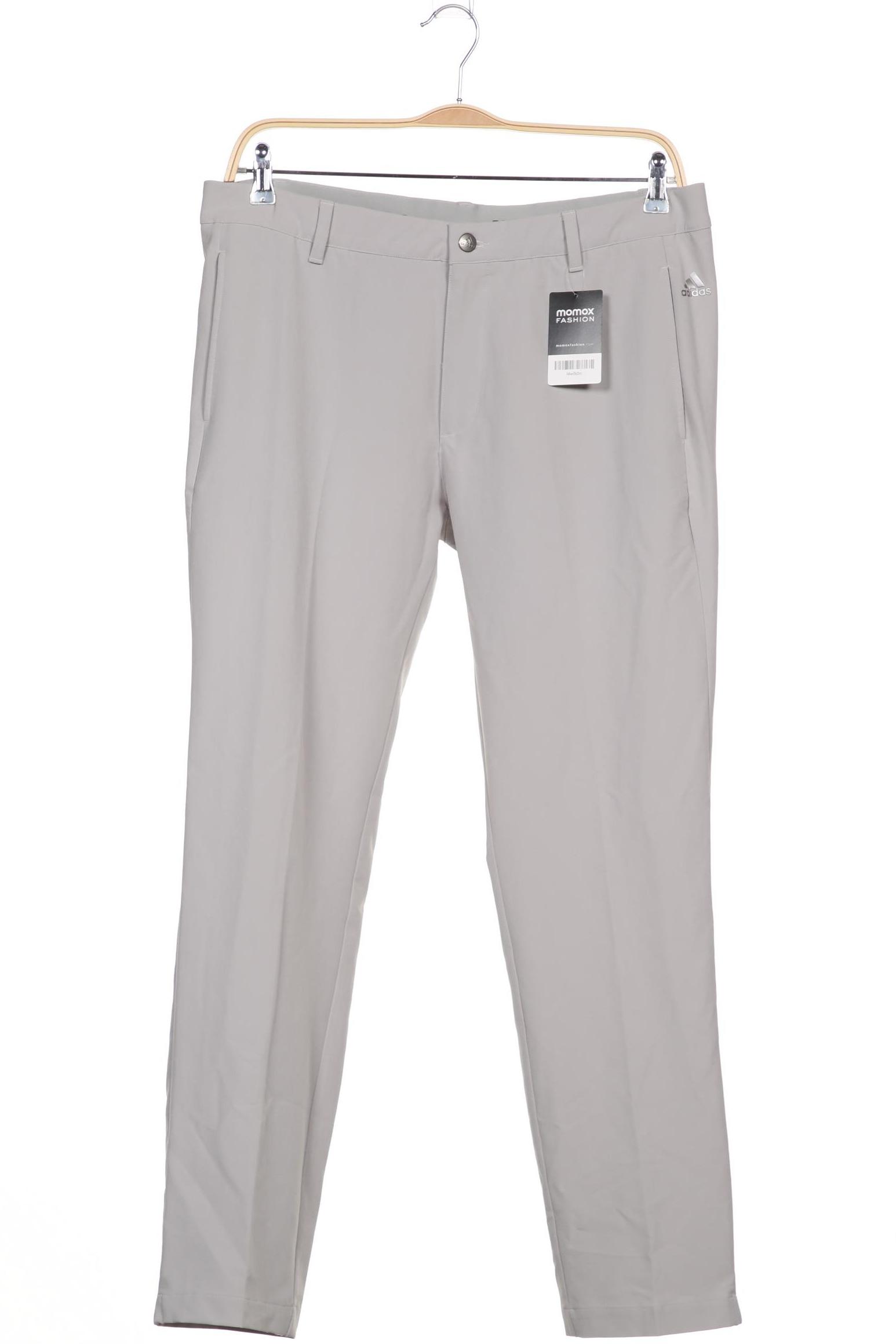 

adidas Herren Stoffhose, grau, Gr. 54