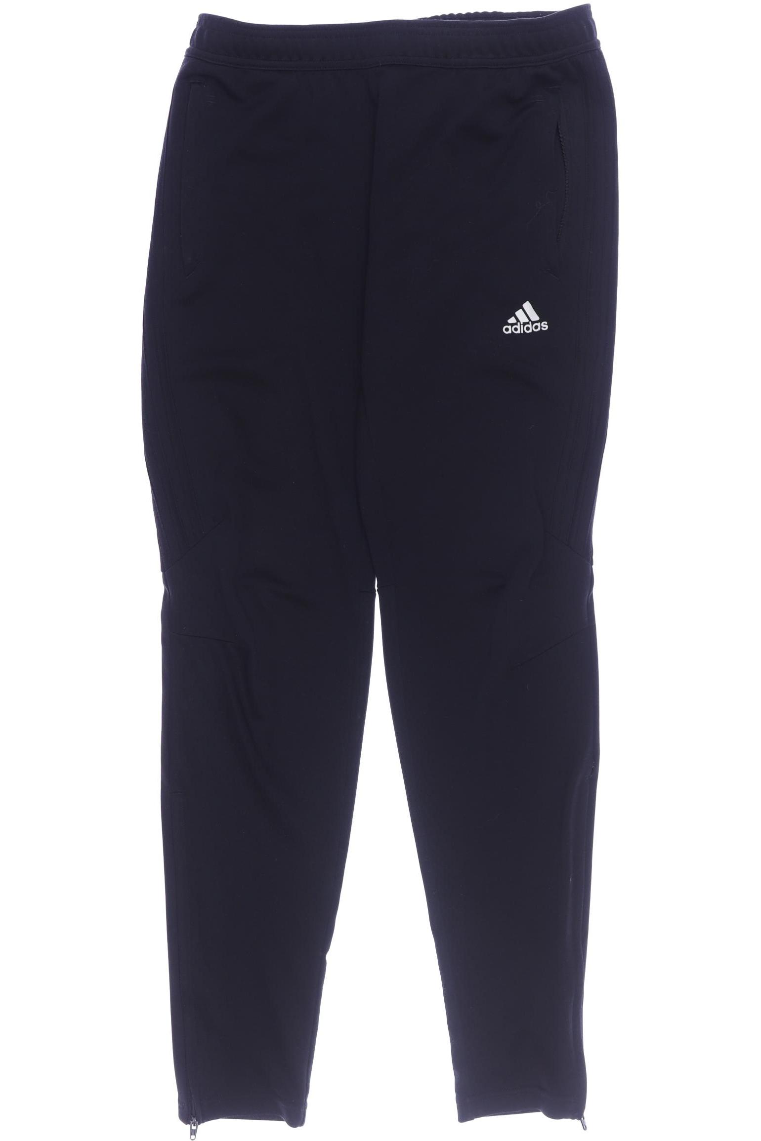 

adidas Herren Stoffhose, schwarz, Gr. 0