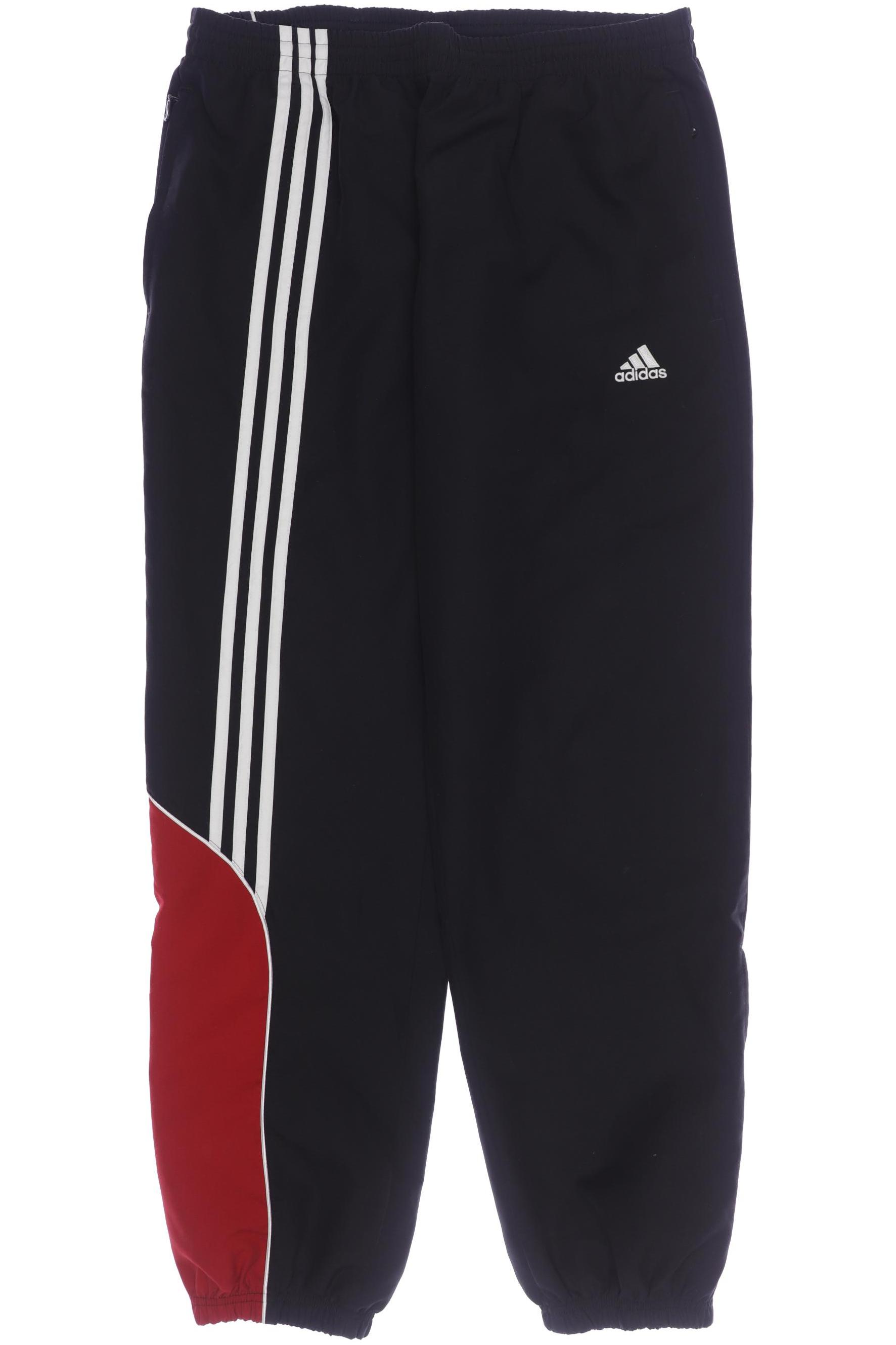 

adidas Herren Stoffhose, schwarz, Gr. 0