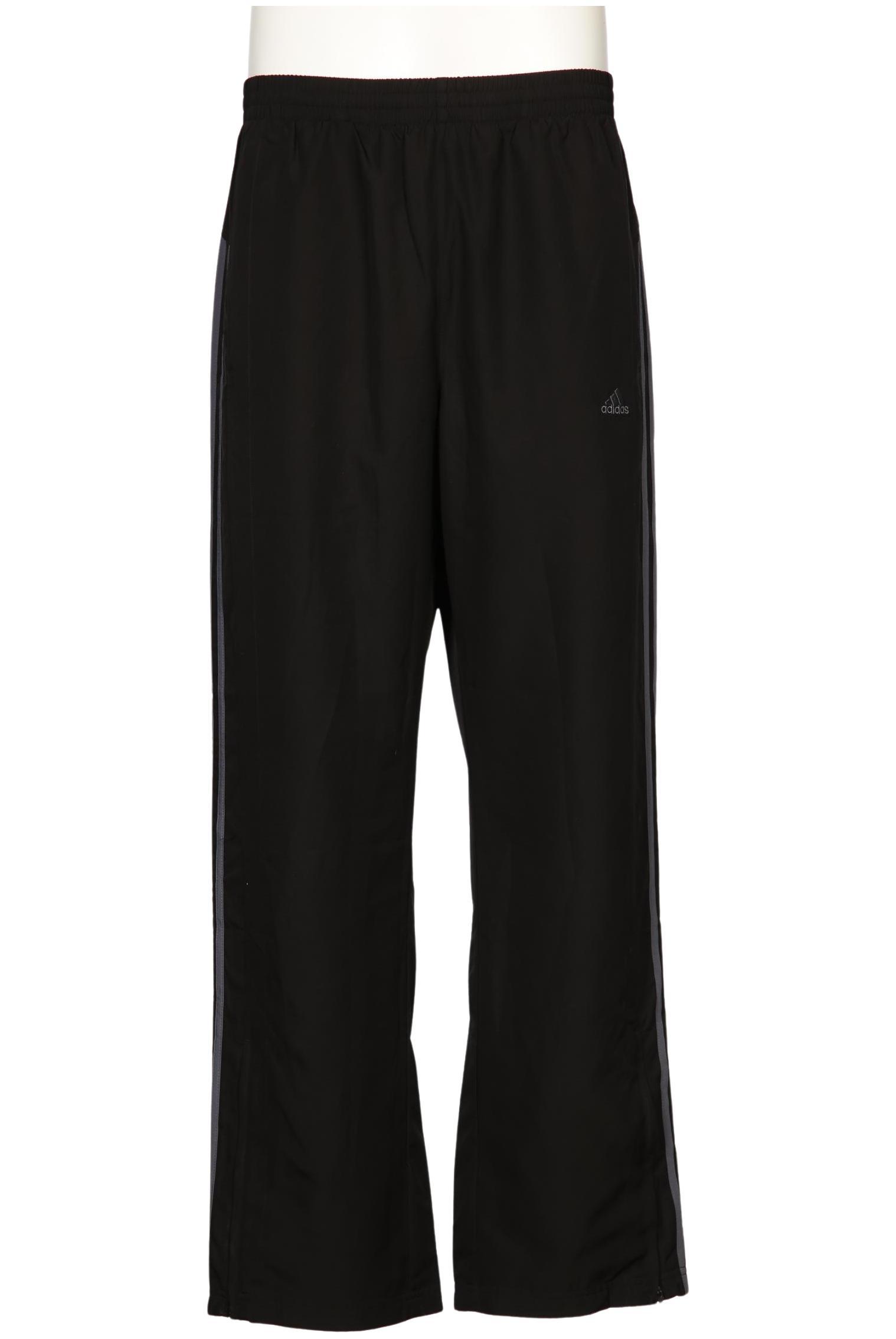 

adidas Herren Stoffhose, schwarz, Gr. 0