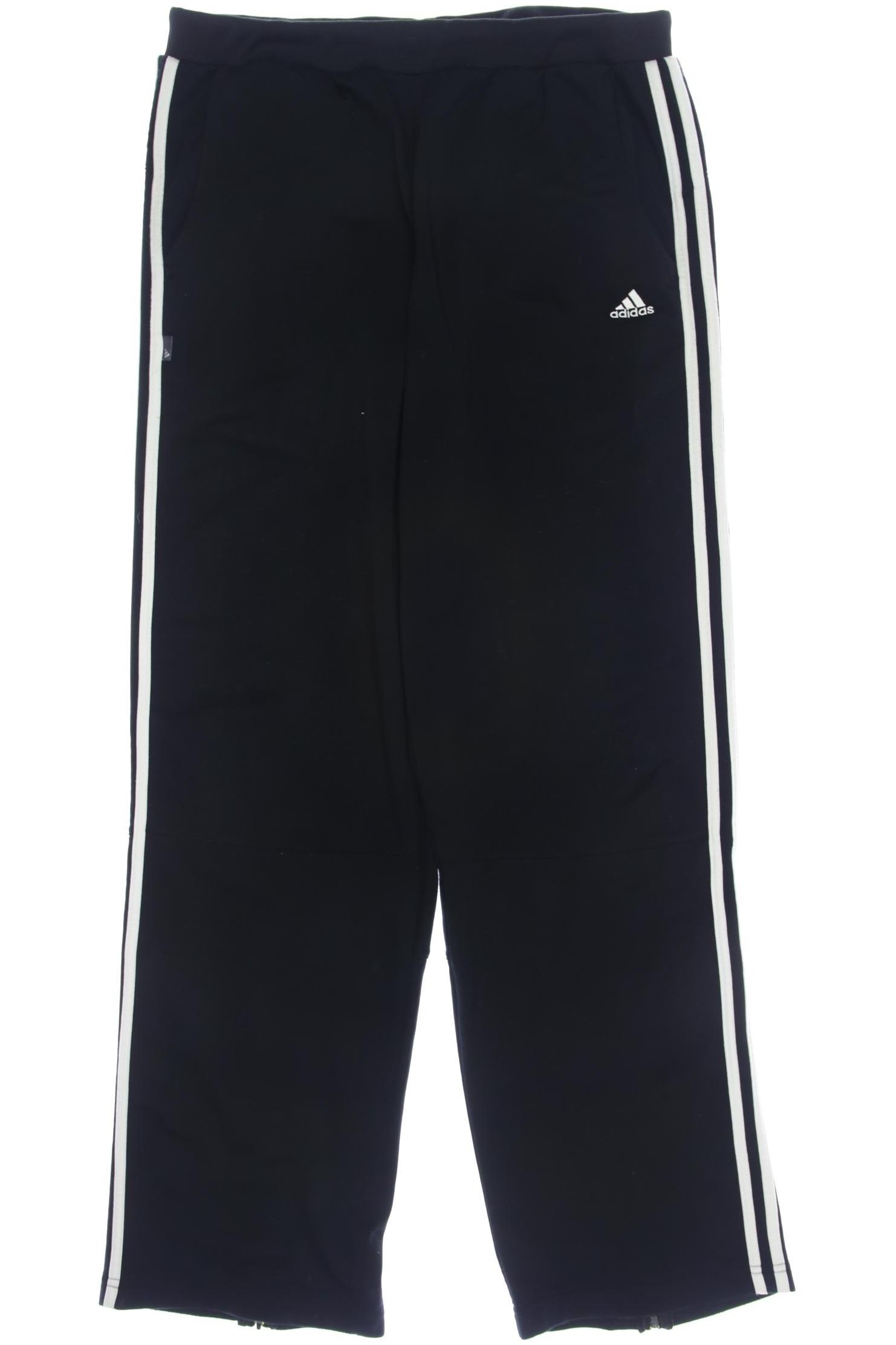 

adidas Herren Stoffhose, schwarz, Gr. 0