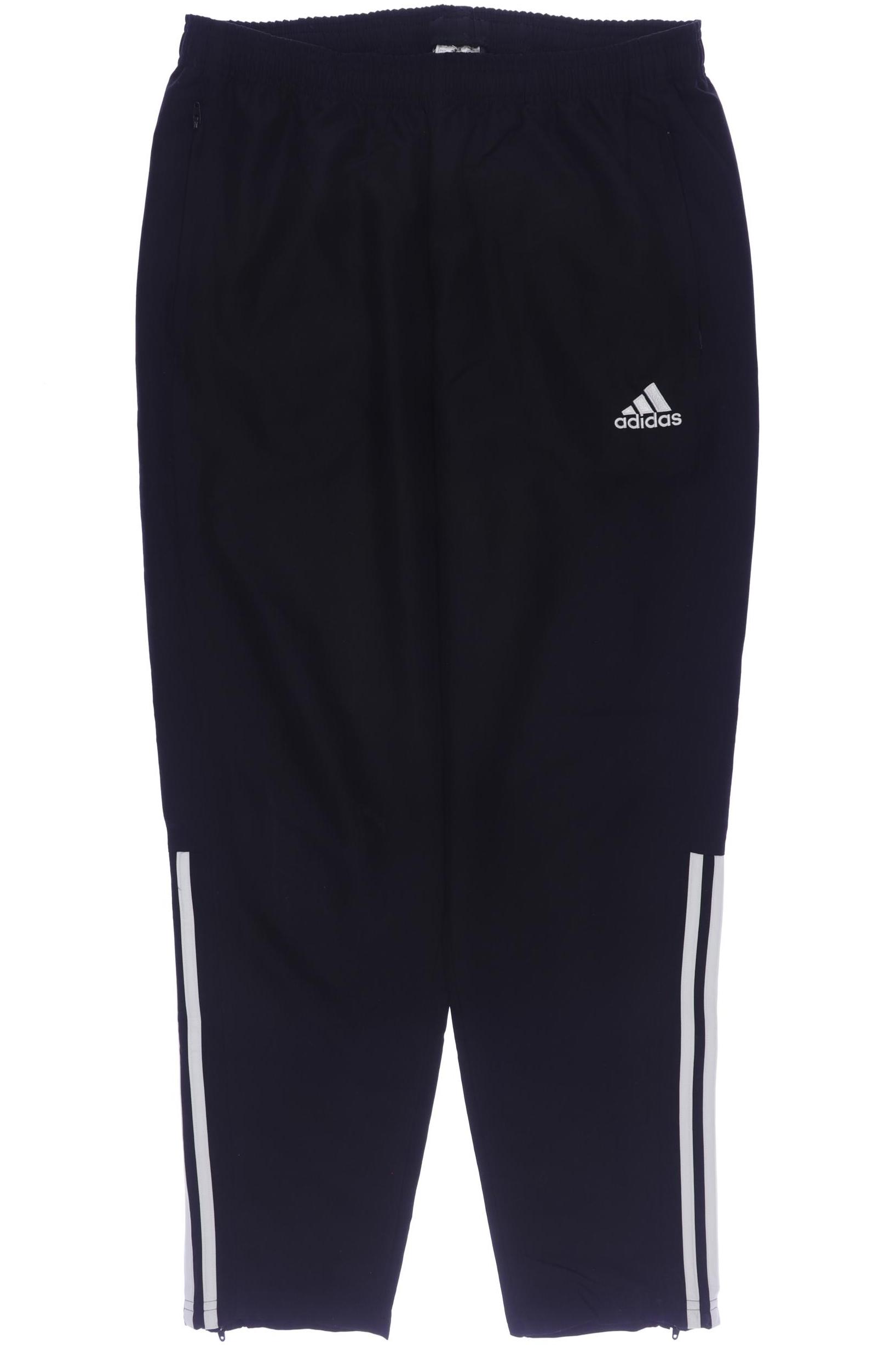 

adidas Herren Stoffhose, schwarz, Gr. 0