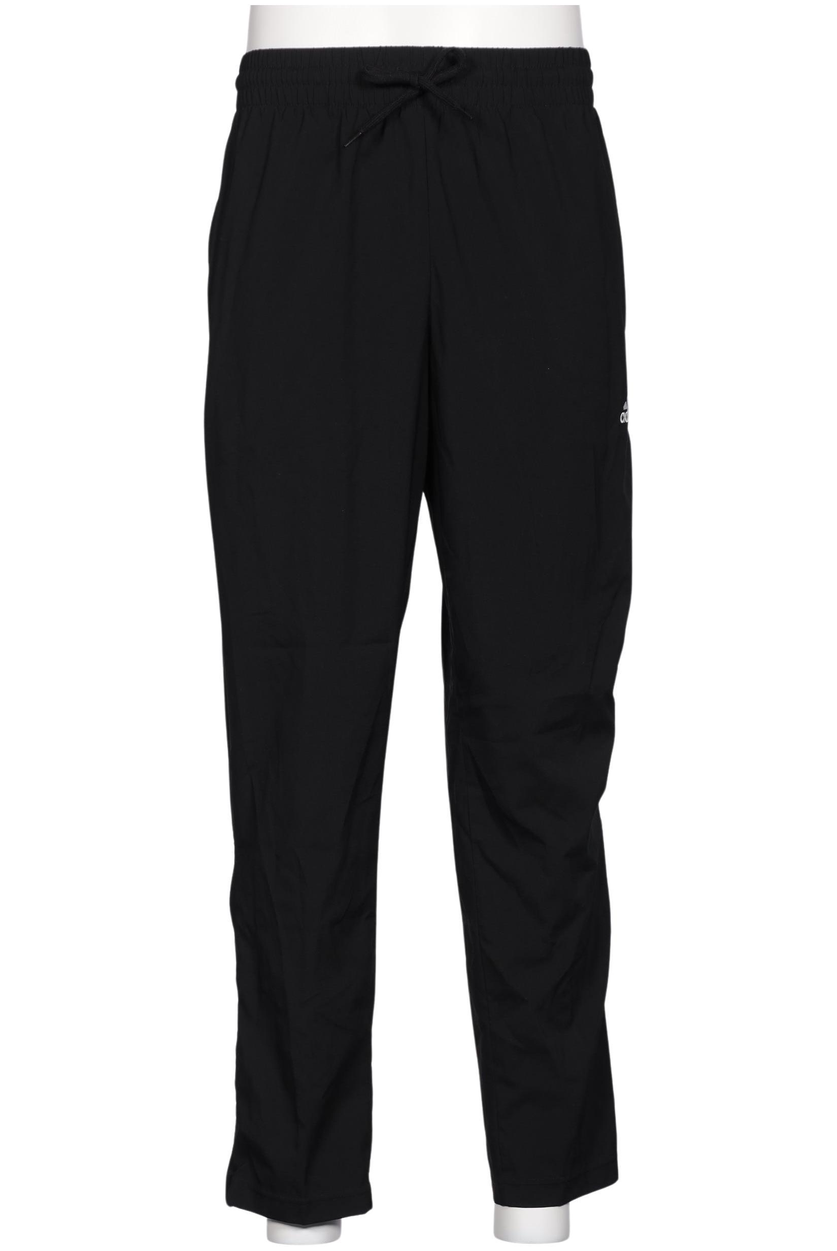 

adidas Herren Stoffhose, schwarz, Gr. 0