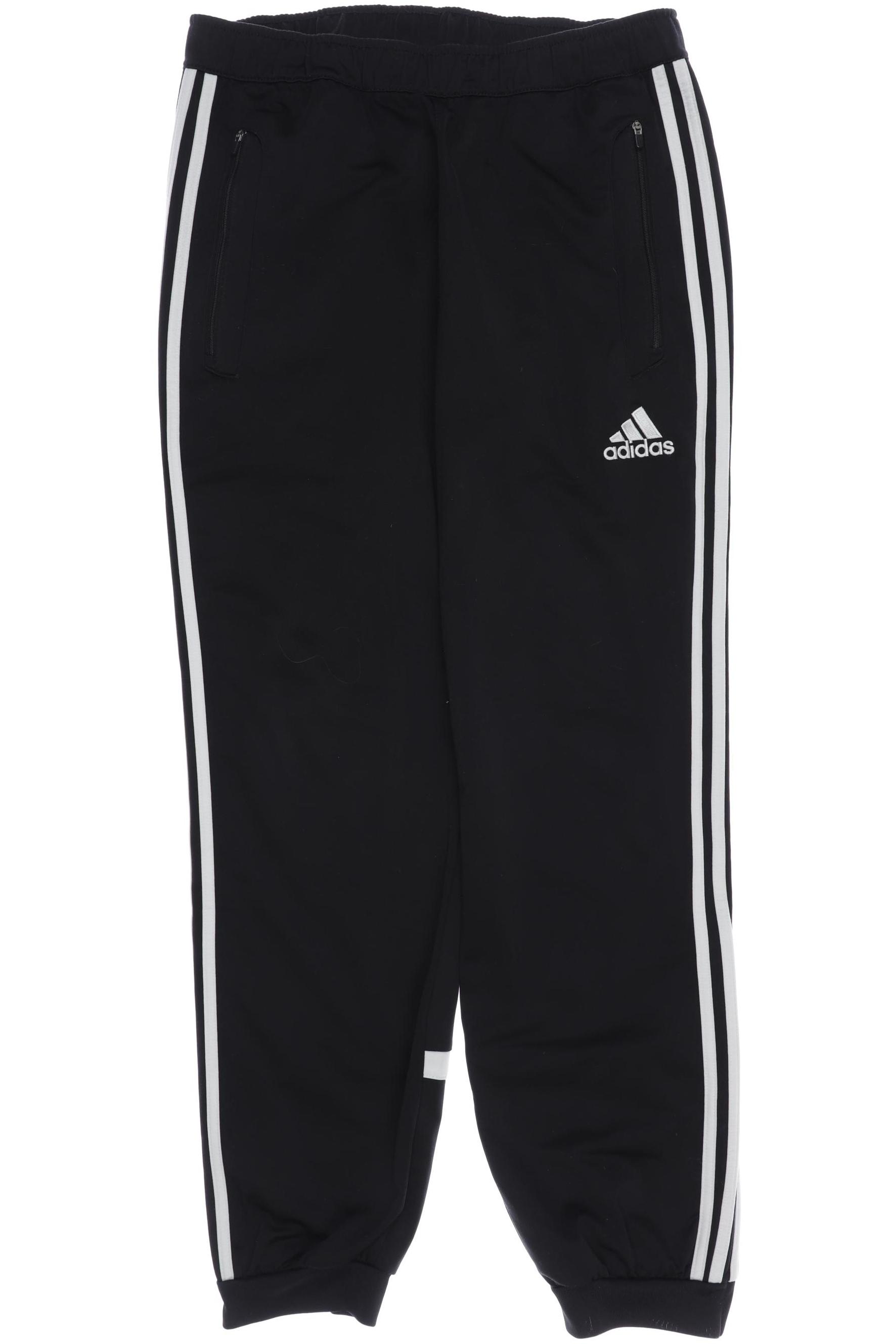 

adidas Herren Stoffhose, schwarz, Gr. 0