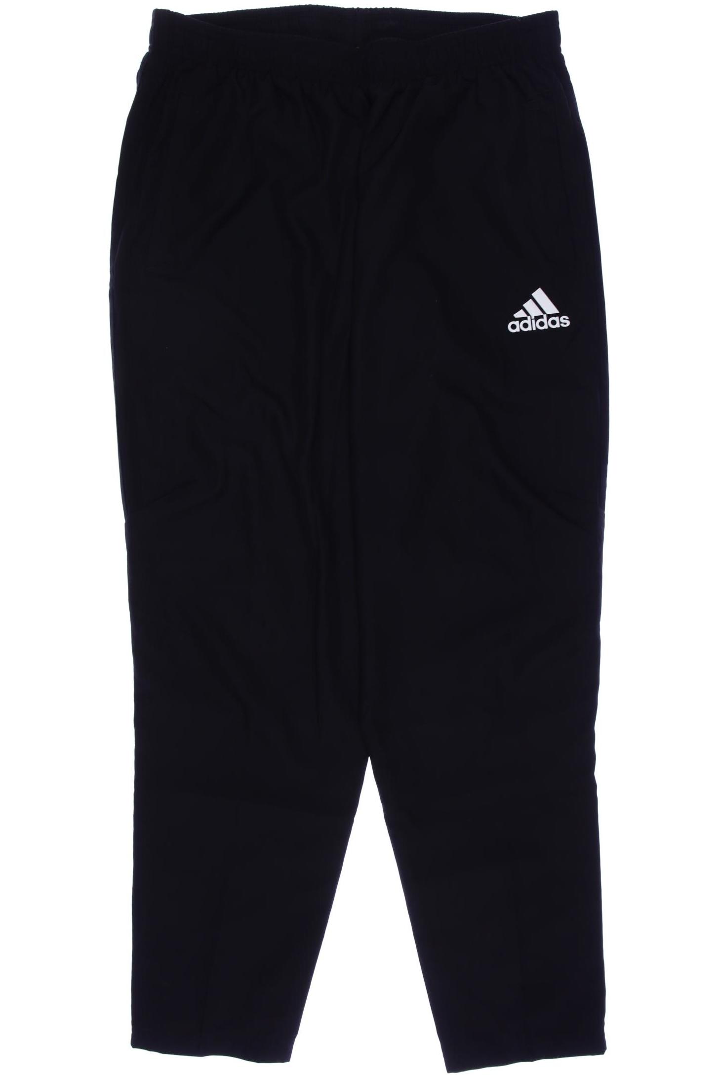 

adidas Herren Stoffhose, schwarz, Gr. 0