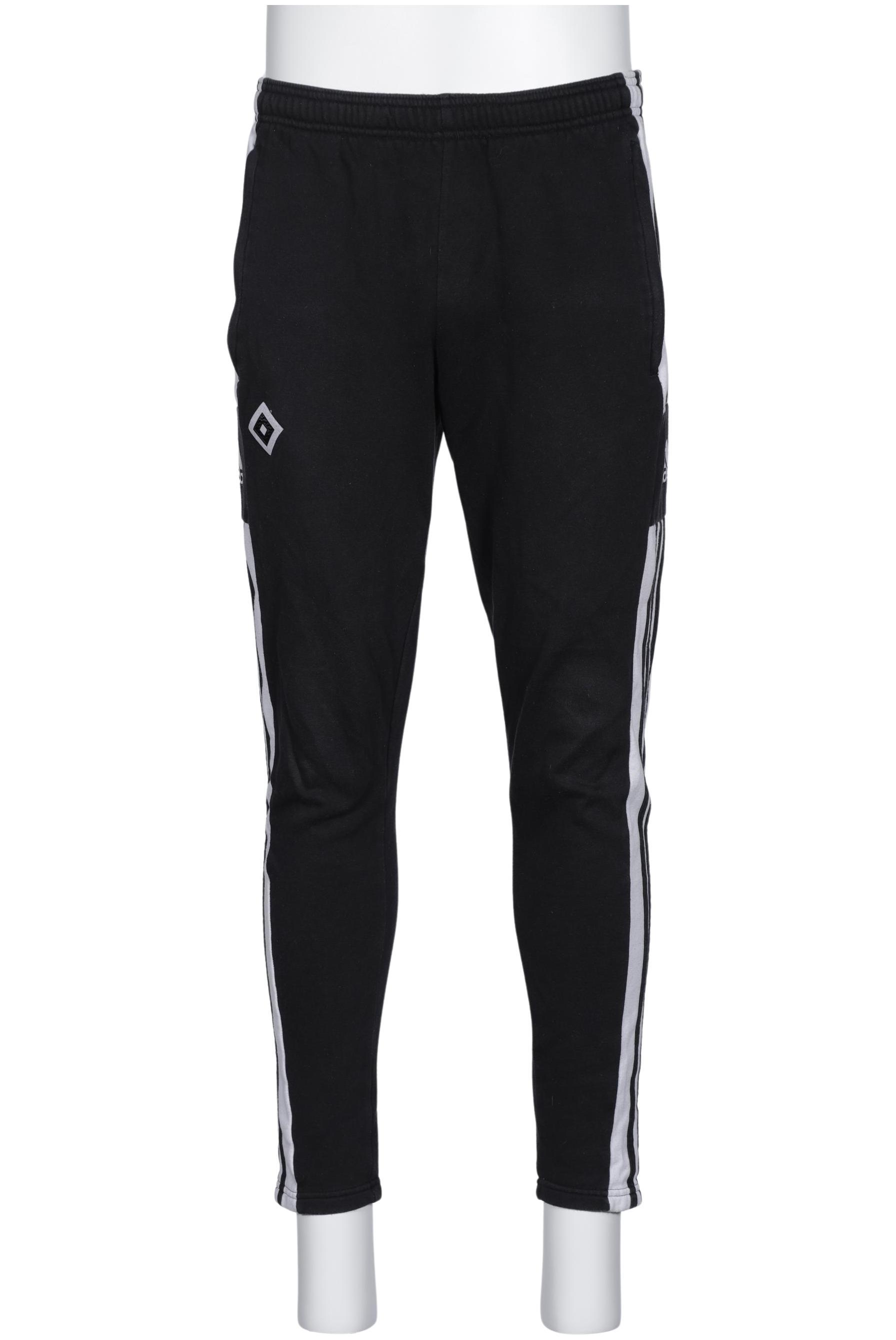 

adidas Herren Stoffhose, schwarz, Gr. 0