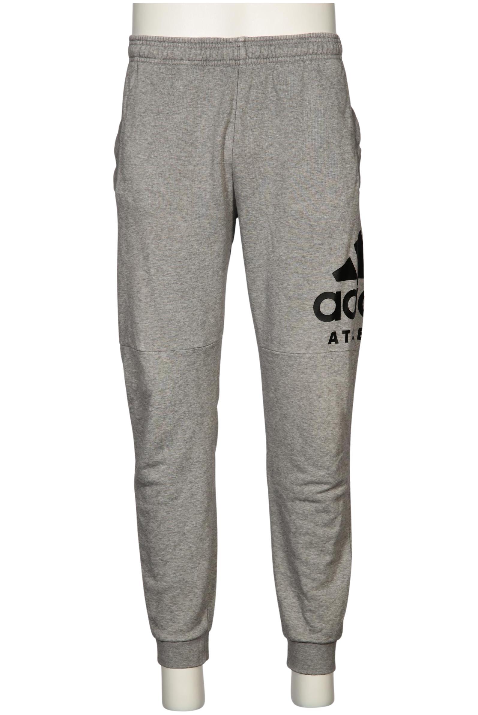 

adidas Herren Stoffhose, grau, Gr. 0
