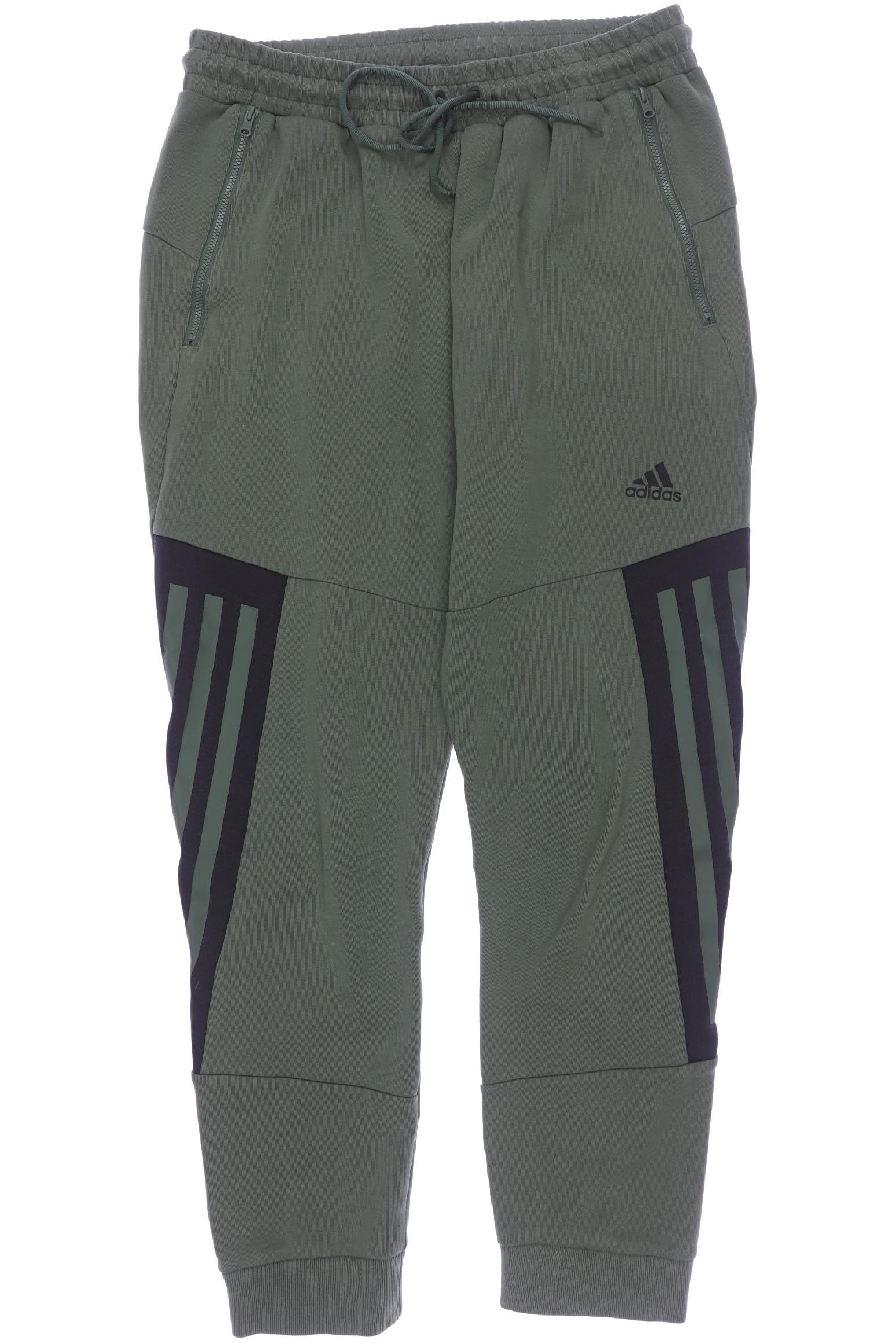 

adidas Herren Stoffhose, grün, Gr. 0