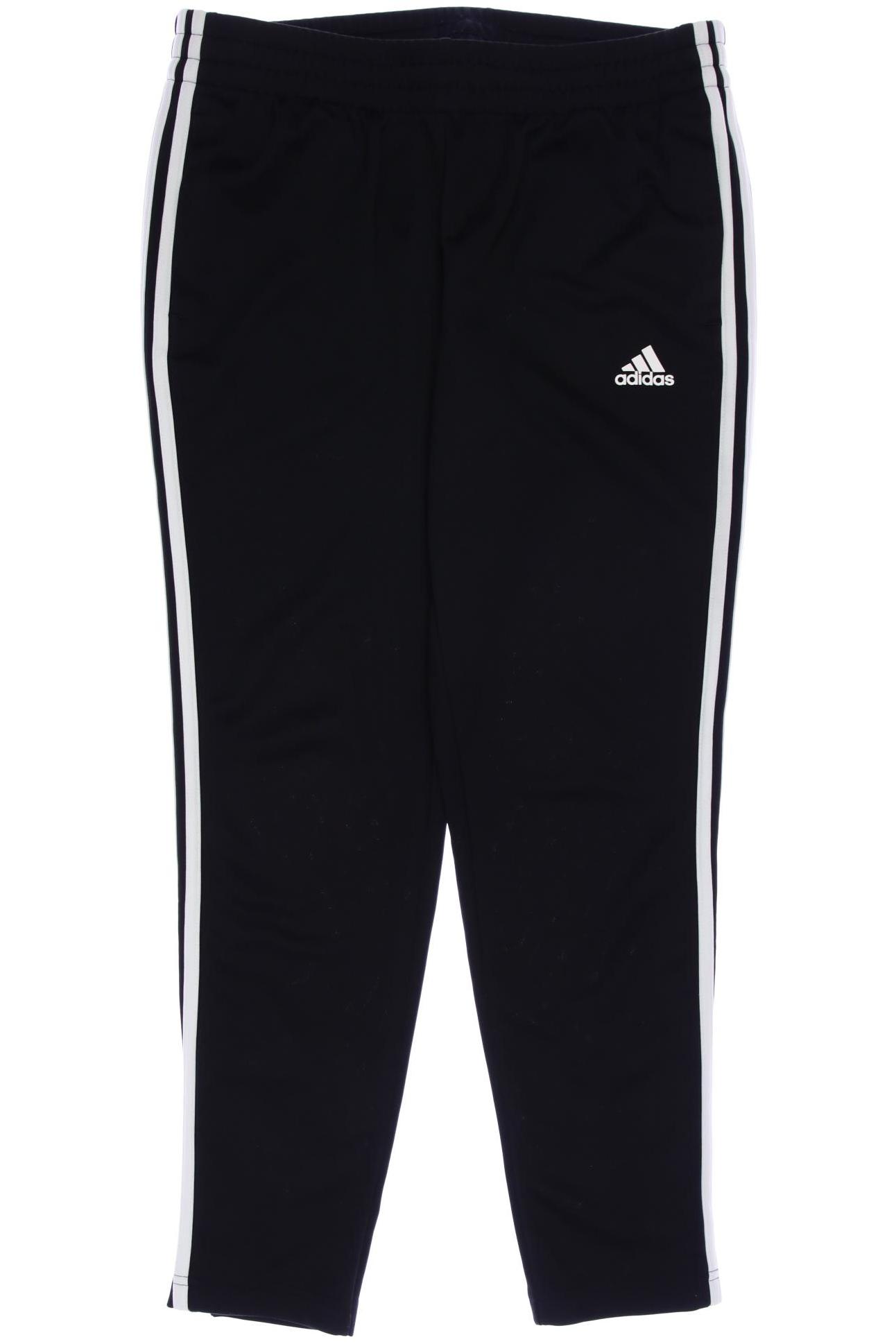

adidas Herren Stoffhose, schwarz, Gr. 0