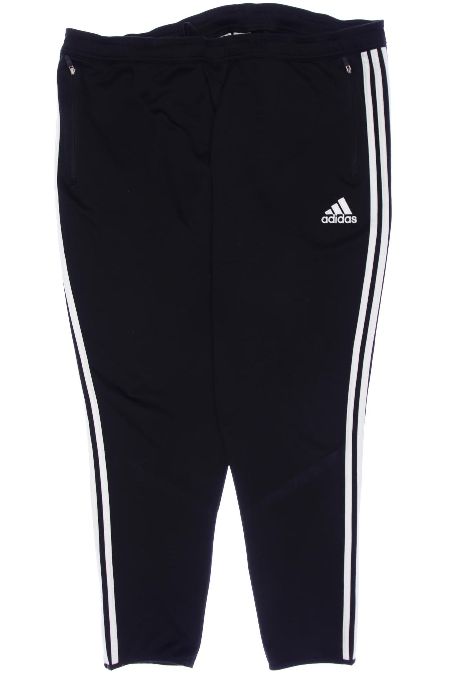 

adidas Herren Stoffhose, schwarz, Gr. 0