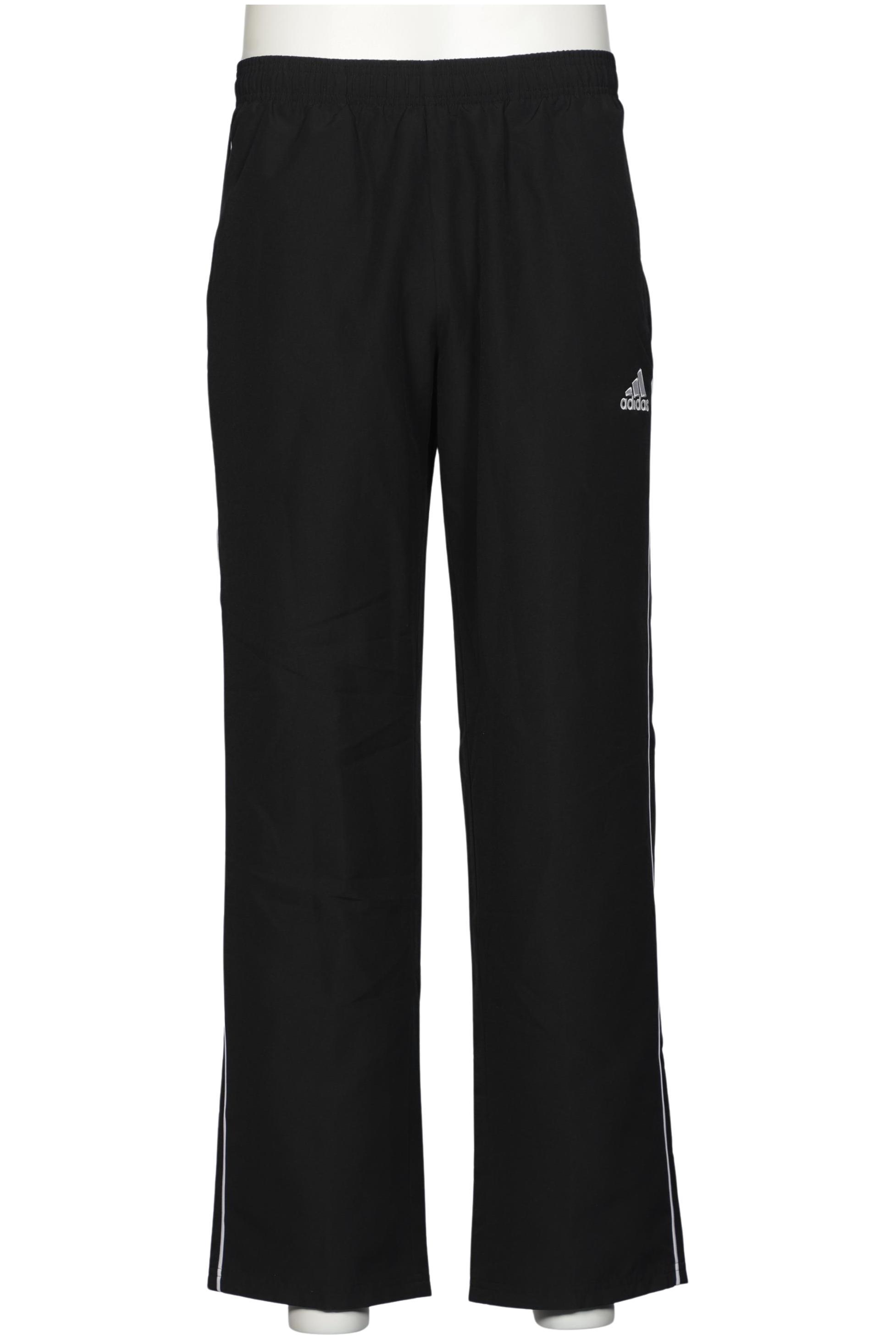 

adidas Herren Stoffhose, schwarz, Gr. 0