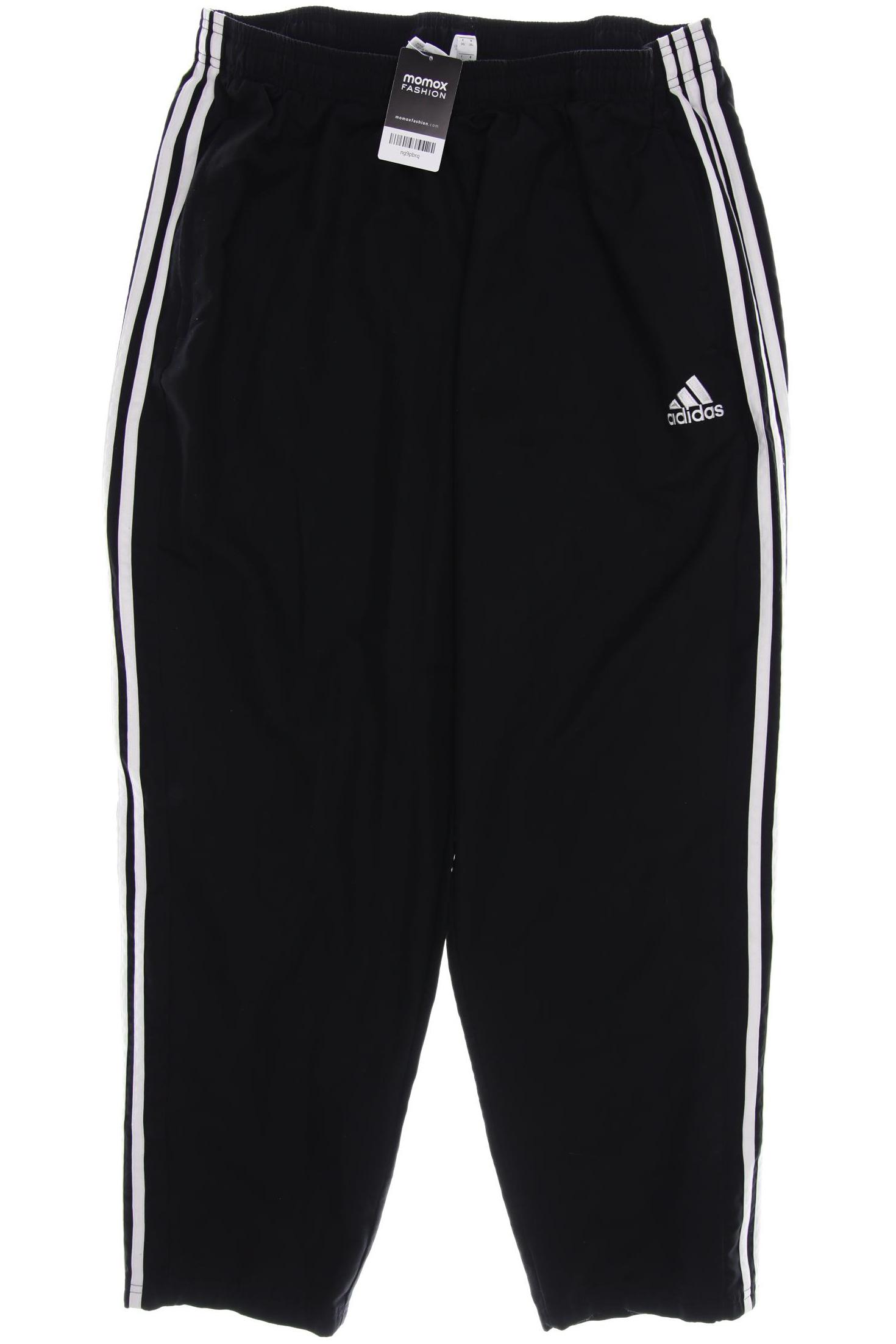 

adidas Herren Stoffhose, schwarz, Gr. 0