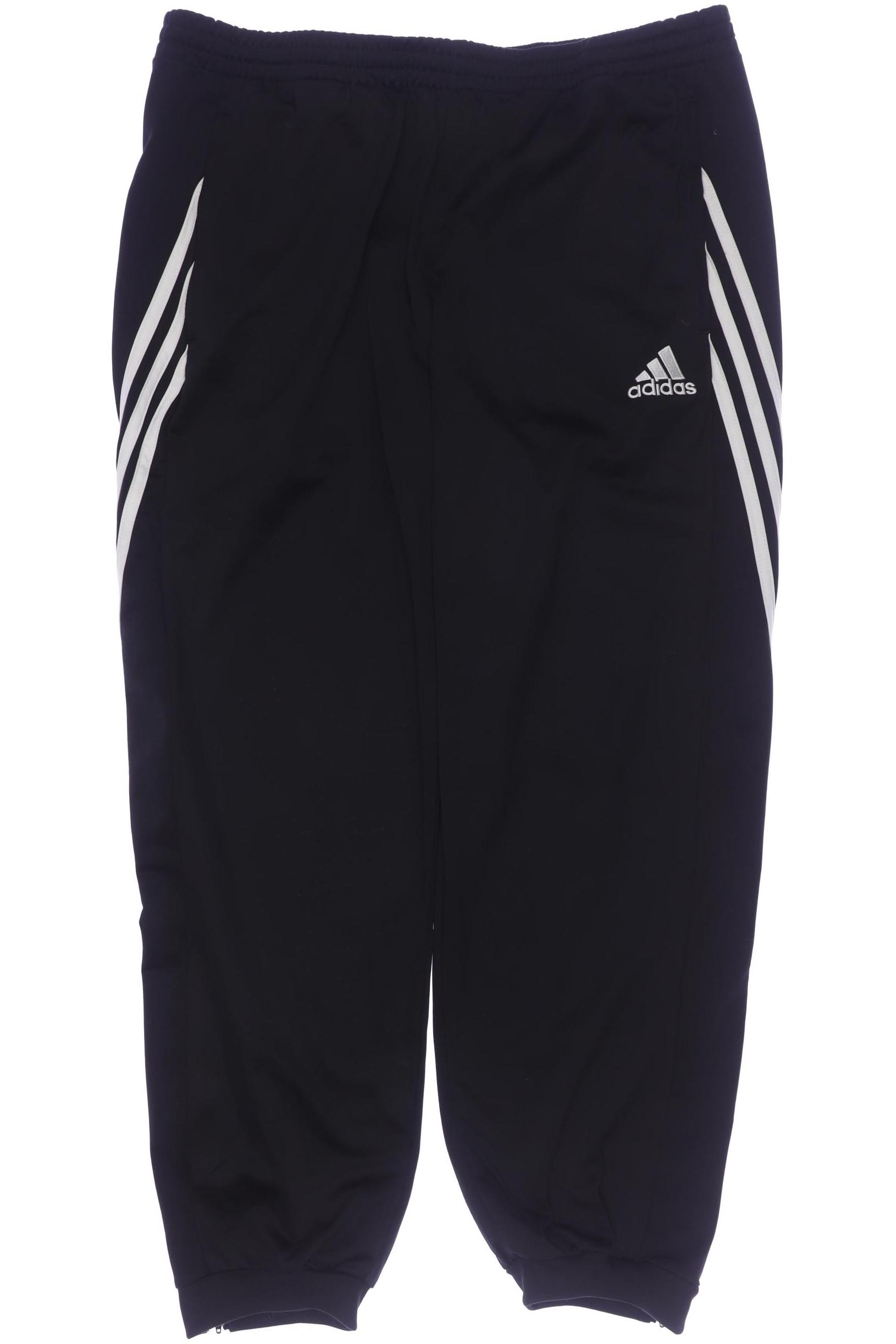 

adidas Herren Stoffhose, schwarz, Gr. 0