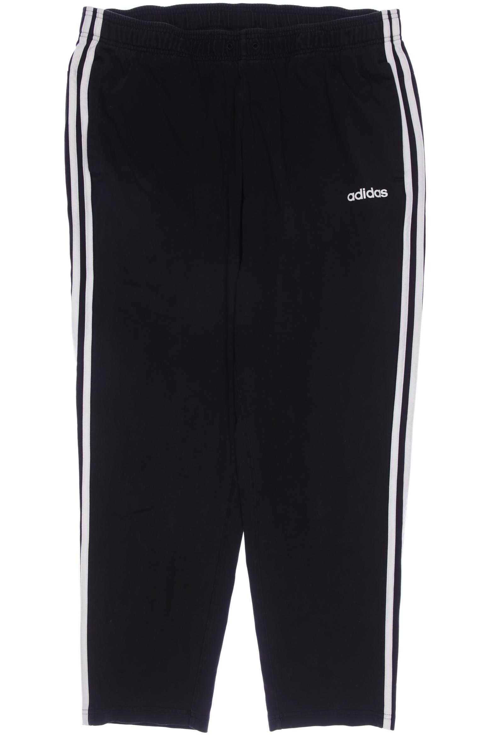 

adidas Herren Stoffhose, schwarz, Gr. 0