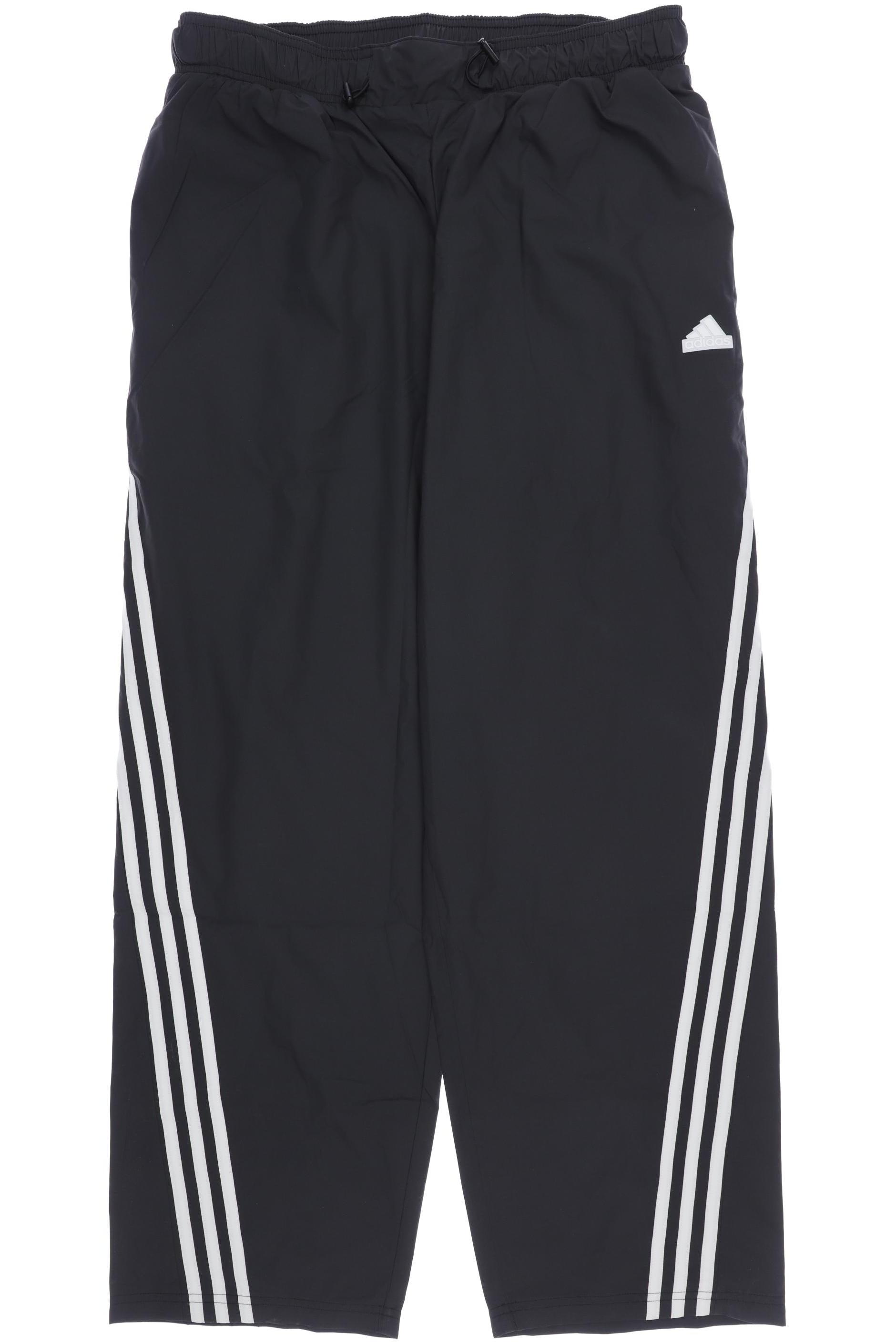 

adidas Herren Stoffhose, schwarz, Gr. 0