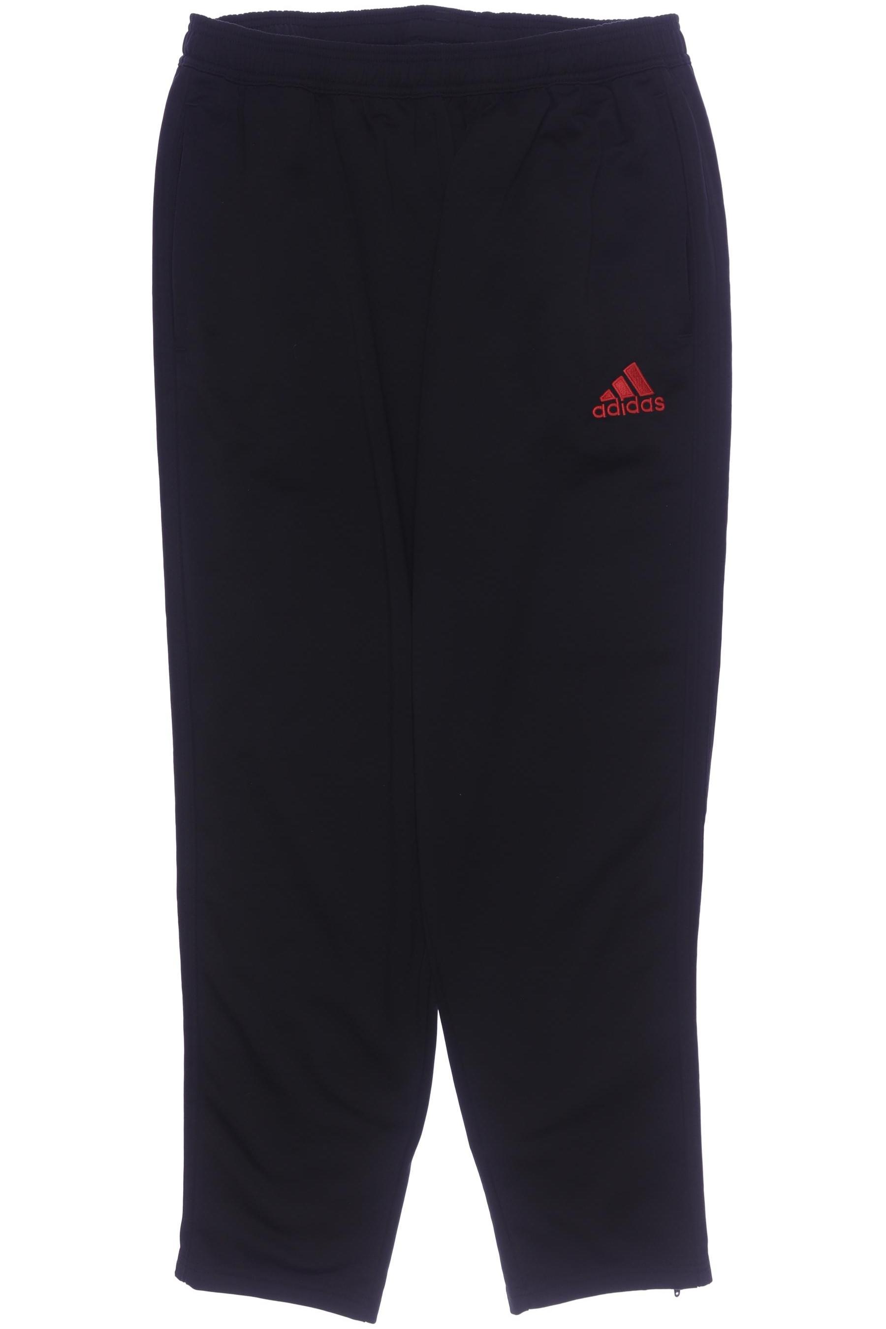 

adidas Herren Stoffhose, schwarz, Gr. 0