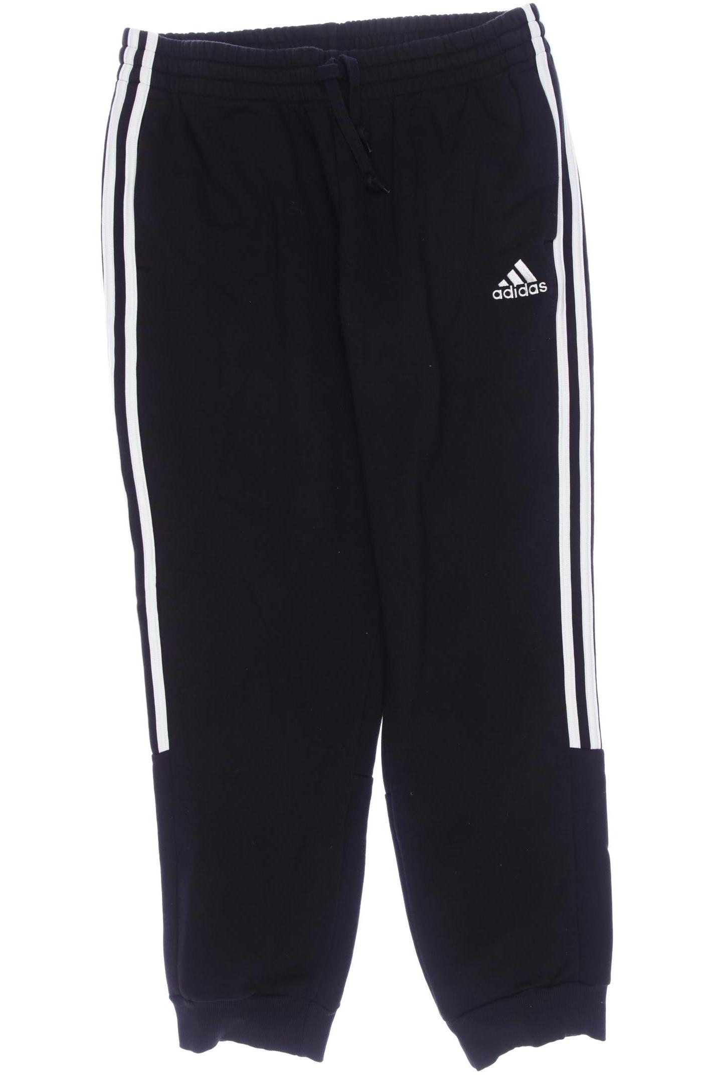 

adidas Herren Stoffhose, schwarz, Gr. 0
