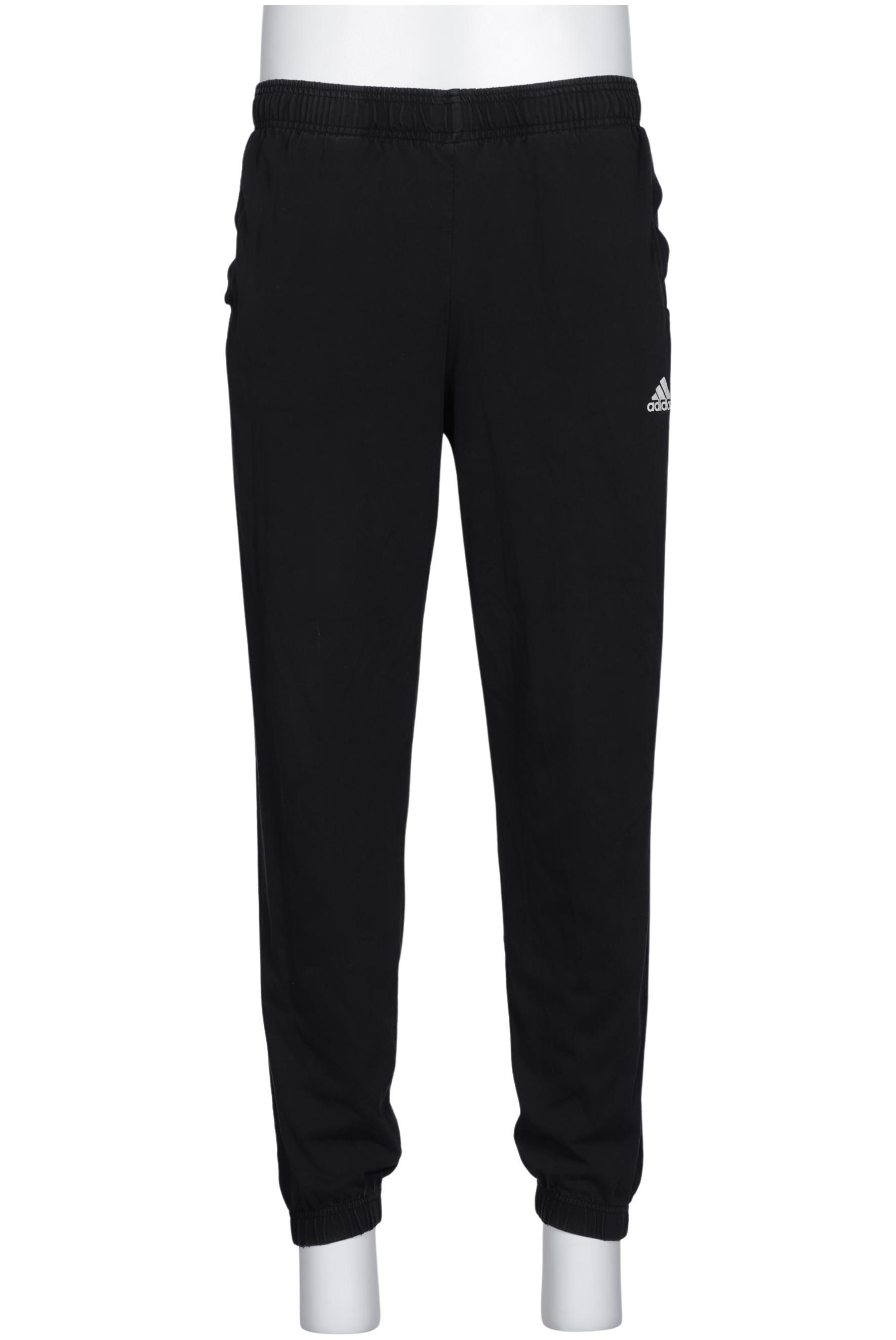 

adidas Herren Stoffhose, schwarz, Gr. 0