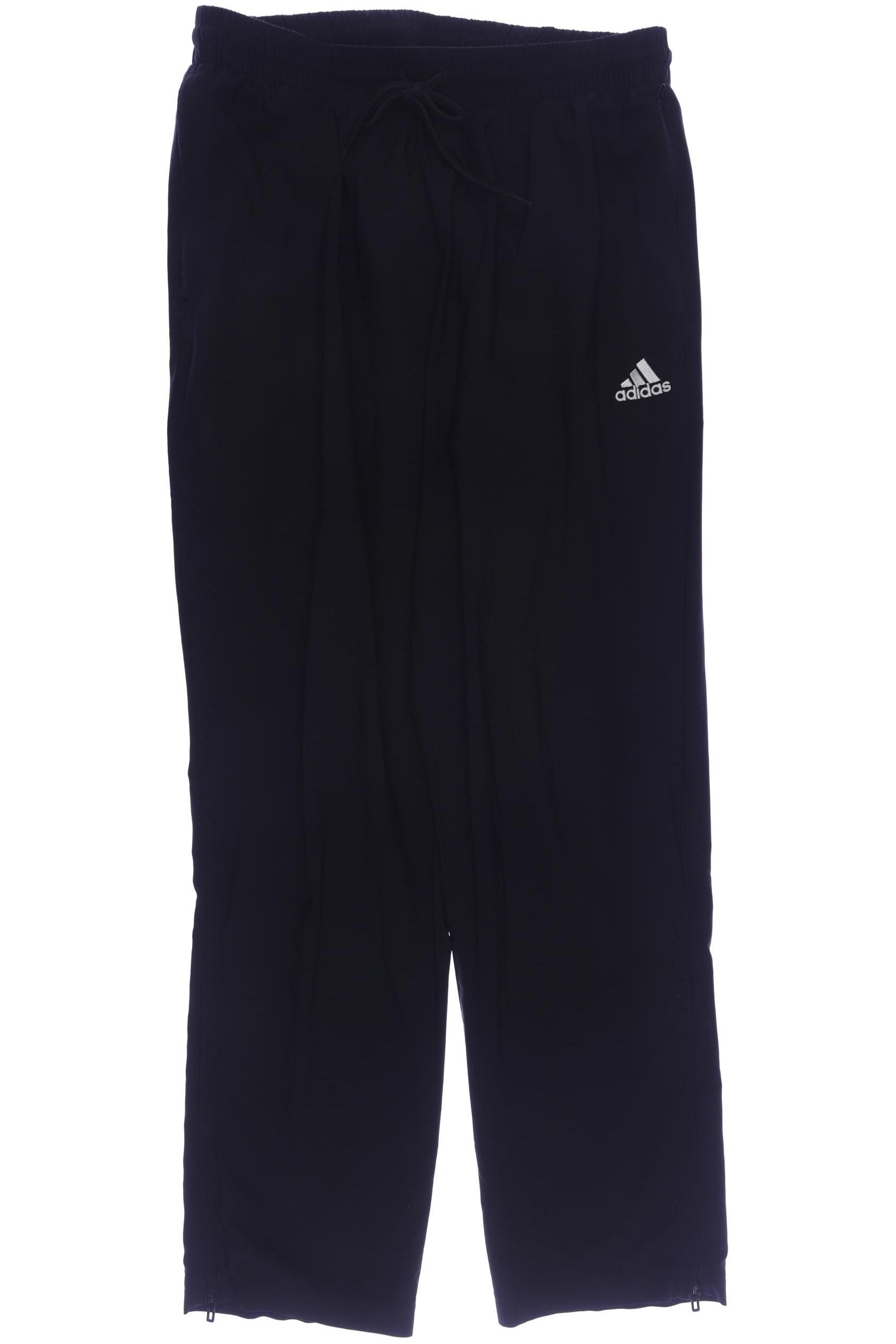

adidas Herren Stoffhose, schwarz, Gr. 0