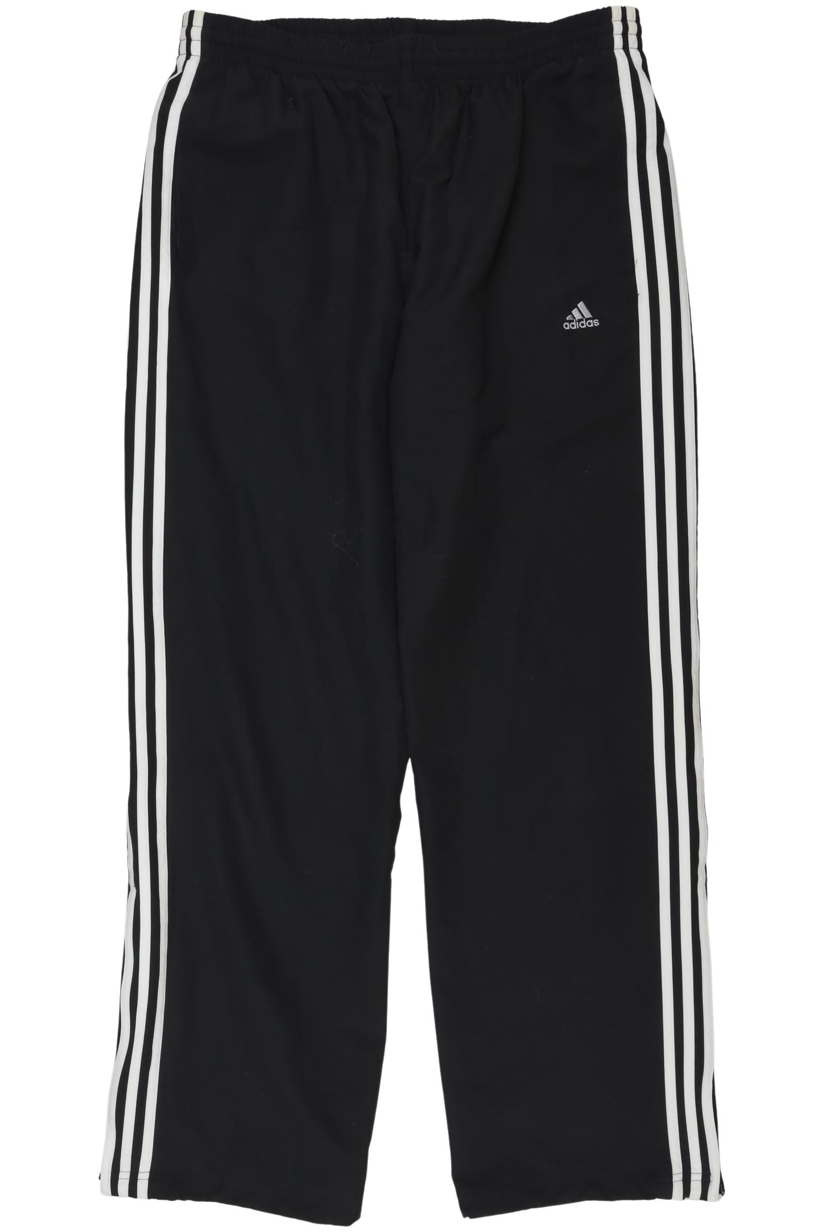

adidas Herren Stoffhose, schwarz, Gr. 0