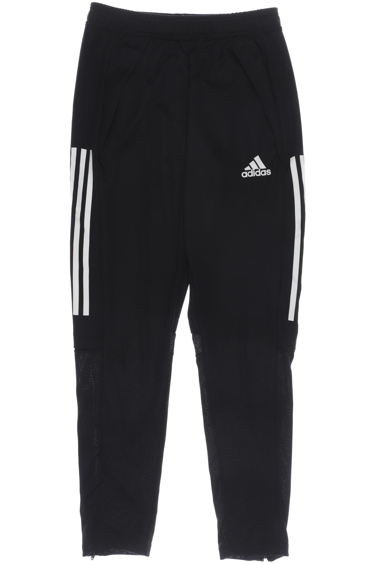 

adidas Herren Stoffhose, schwarz, Gr. 0