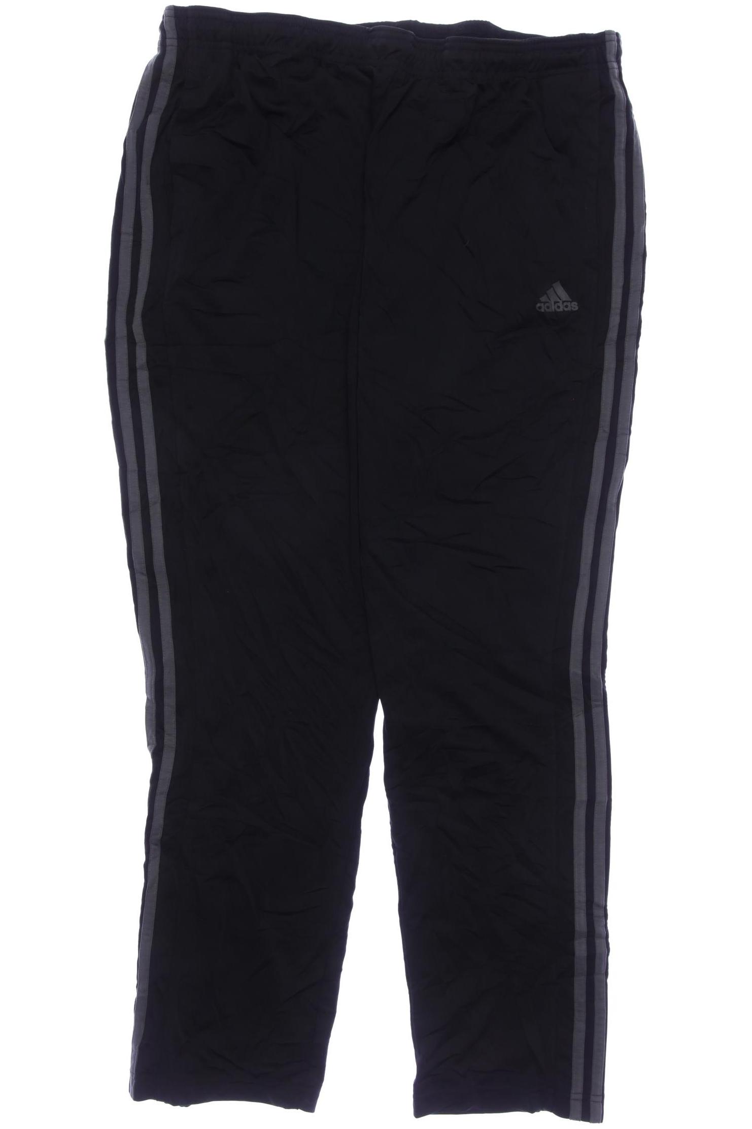

adidas Herren Stoffhose, schwarz, Gr. 0
