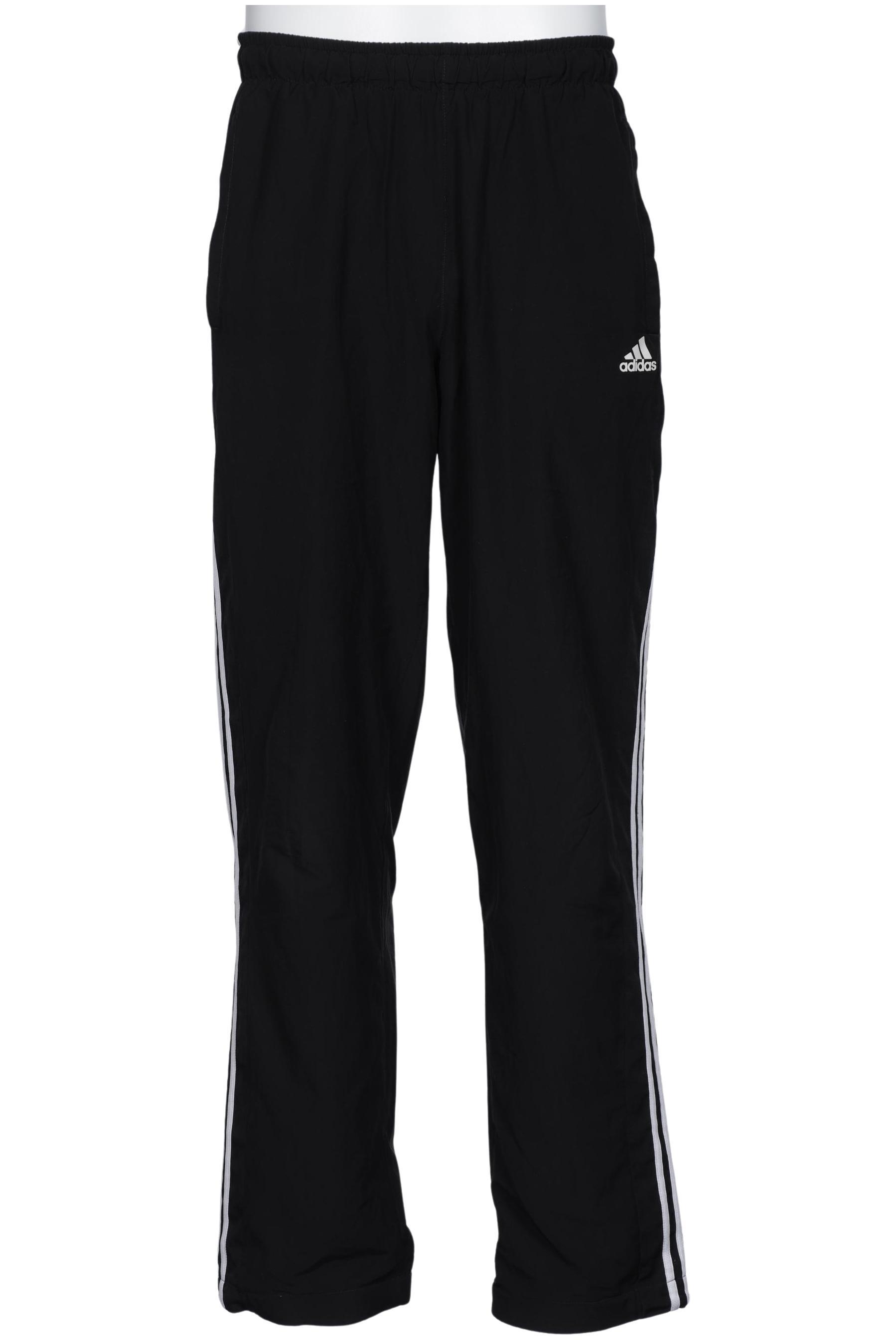 

adidas Herren Stoffhose, schwarz, Gr. 0
