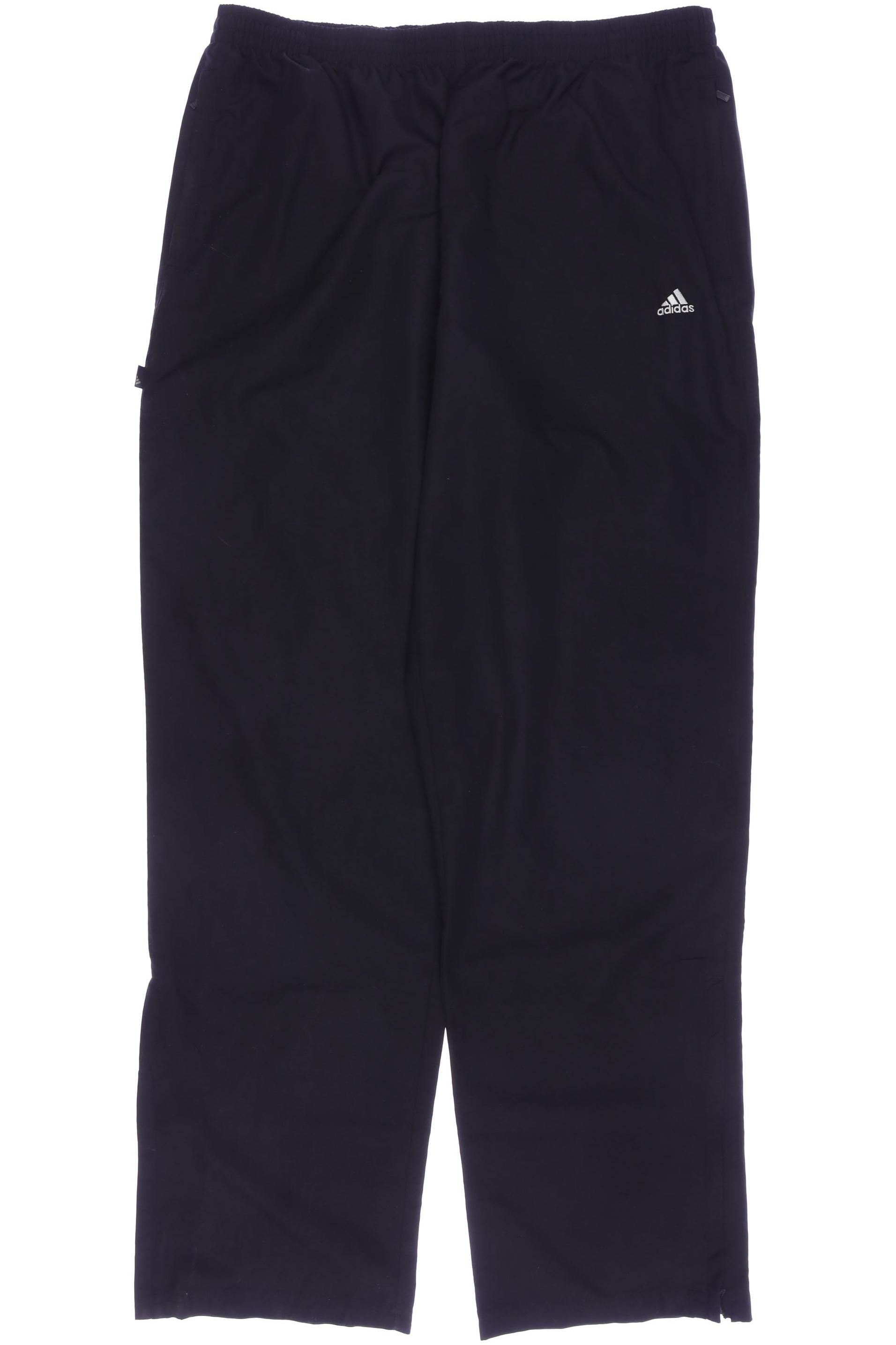

adidas Herren Stoffhose, schwarz, Gr. 0