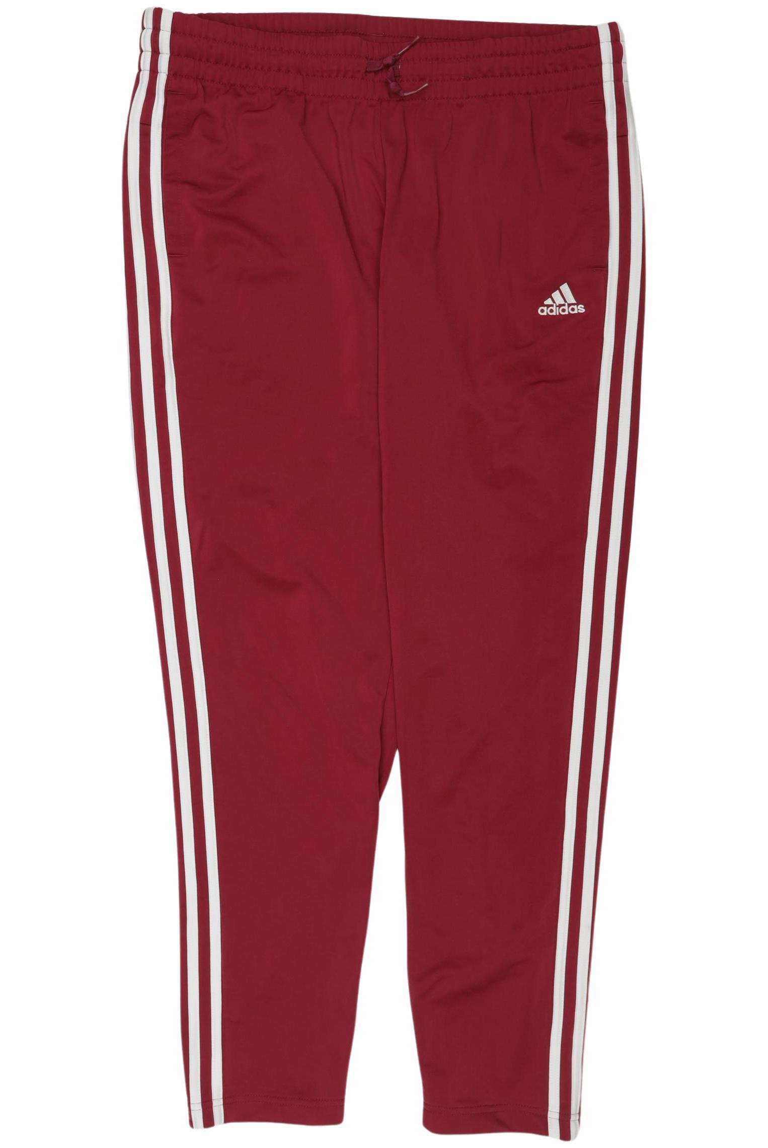 

adidas Herren Stoffhose, rot, Gr. 0