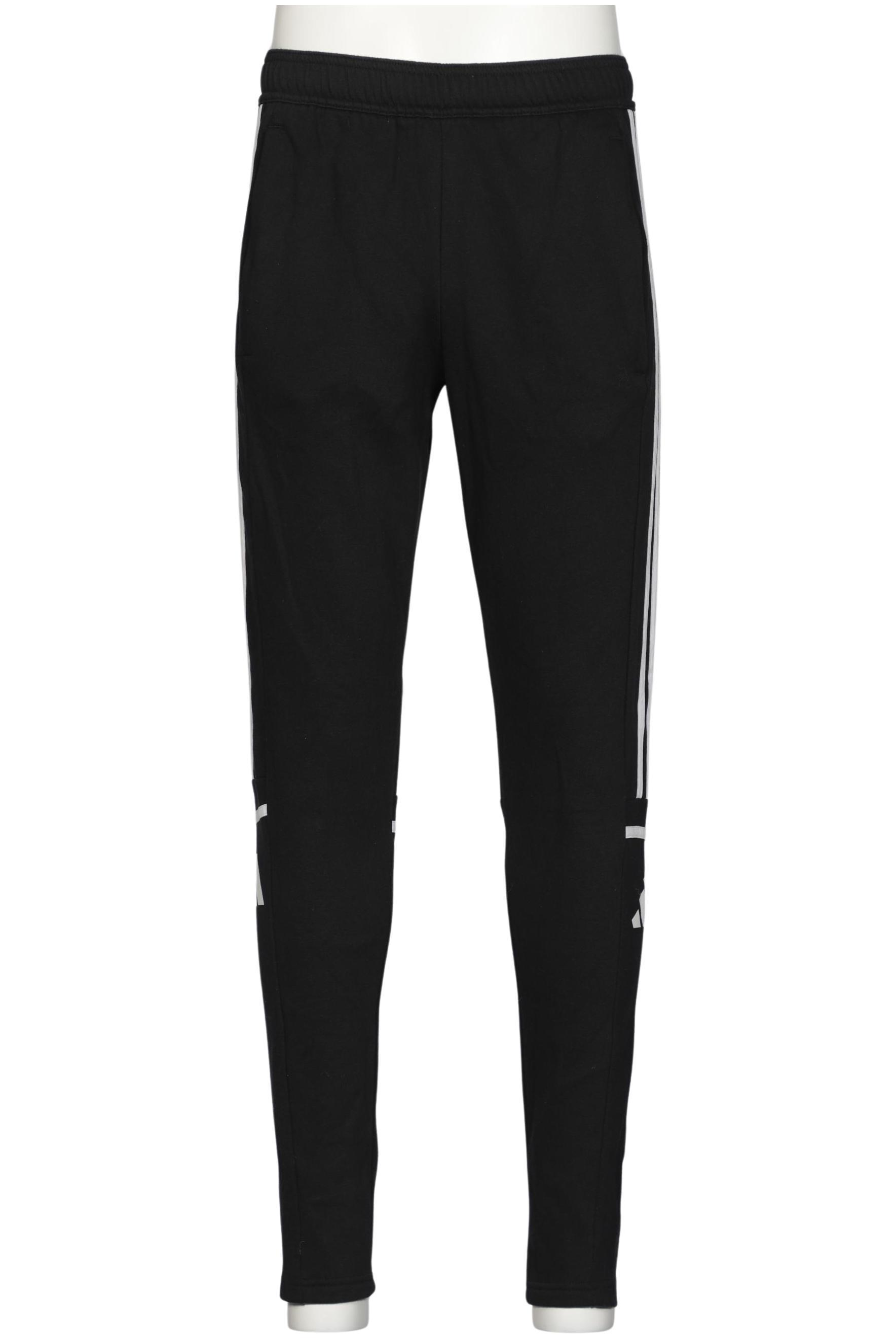 

adidas Herren Stoffhose, schwarz, Gr. 0